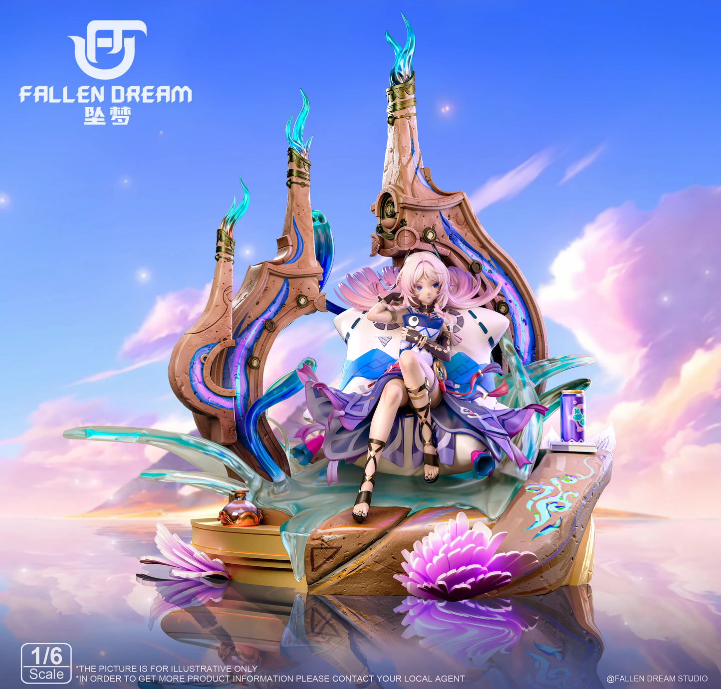 Preventa Resina Citlali Figura Genshin Impact Fallen Dream Estudio