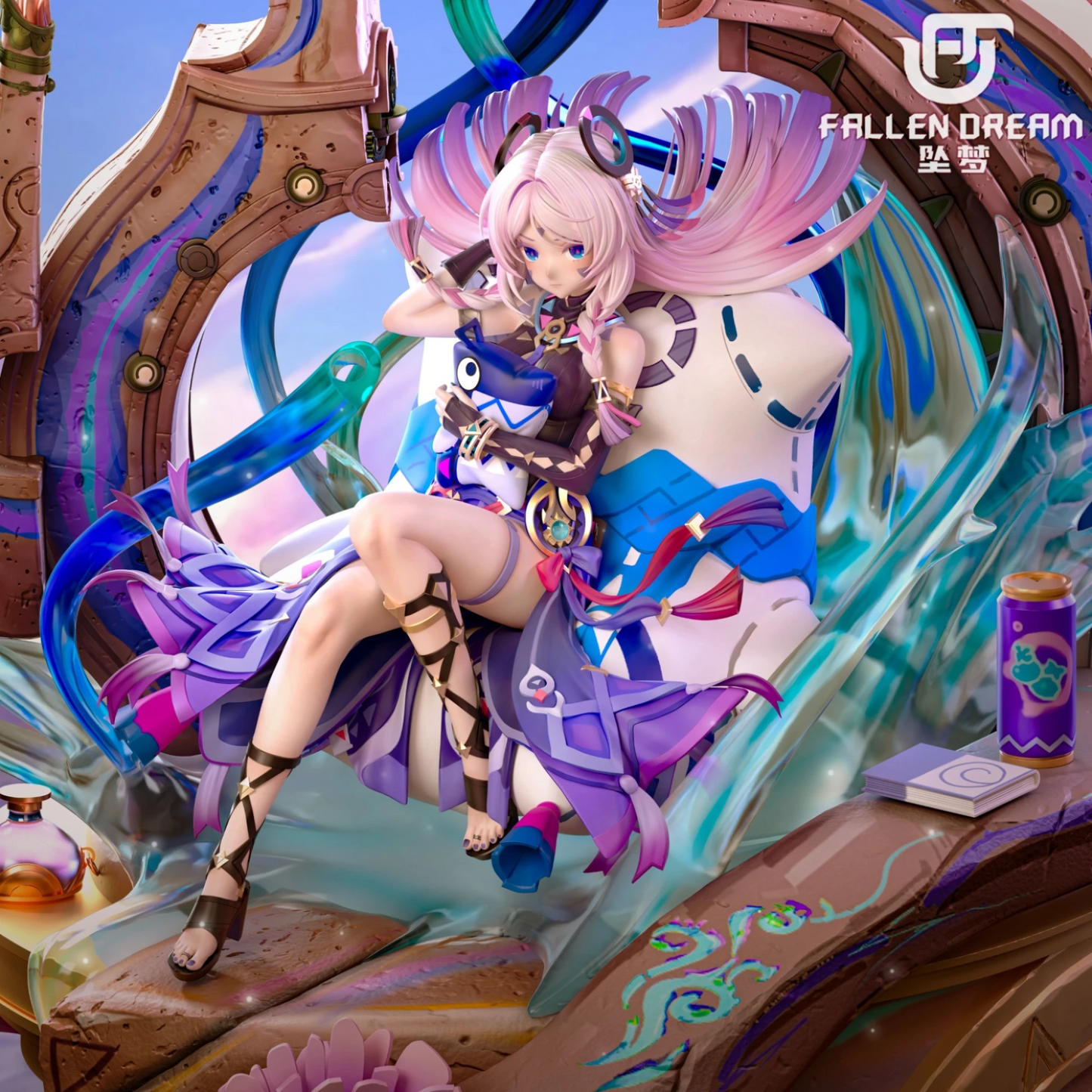 Preventa Resina Citlali Figura Genshin Impact Fallen Dream Estudio