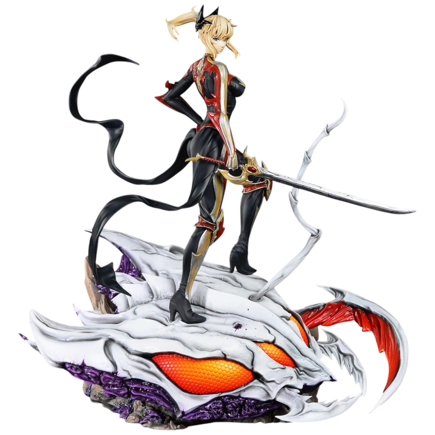 Preventa Resina Cha Hae-In Figura Solo Leveling Kitsune Statue (Licencia) Estudio