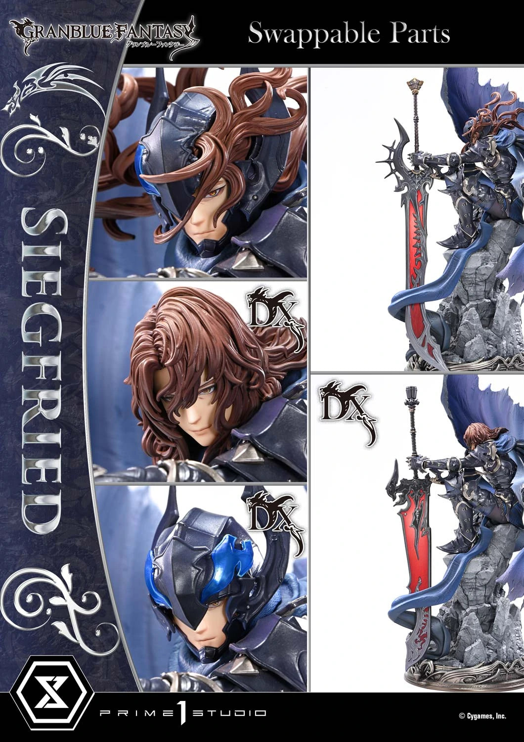 Preventa Resina Siegfried Figura Granblue Fantasy Prime 1 (Licencia) Estudio