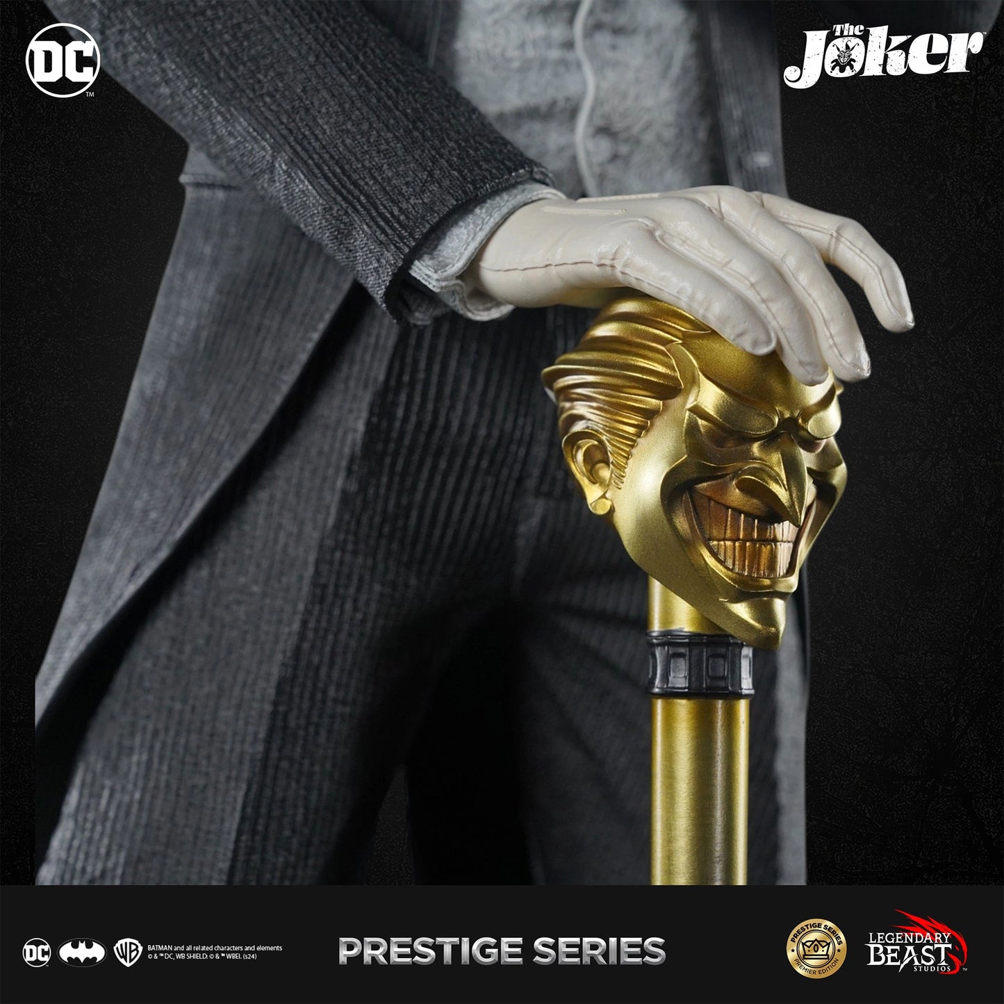 Preventa Resina Joker Figura DC Comics Legendary Beast (Licencia) Estudio