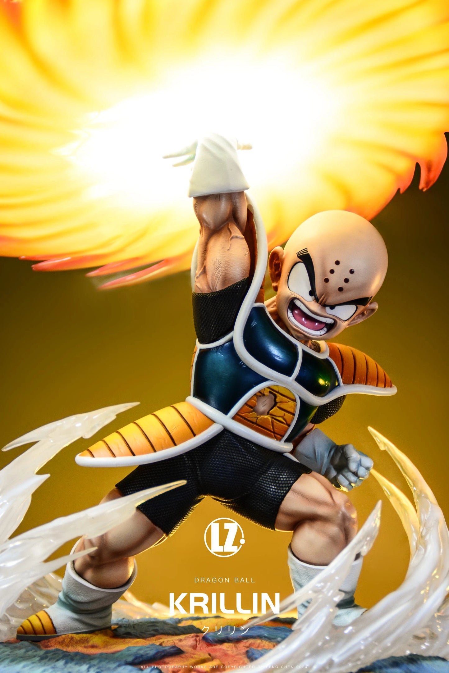 Preventa Resina Krillin Figura Dragon Ball LZ Estudio