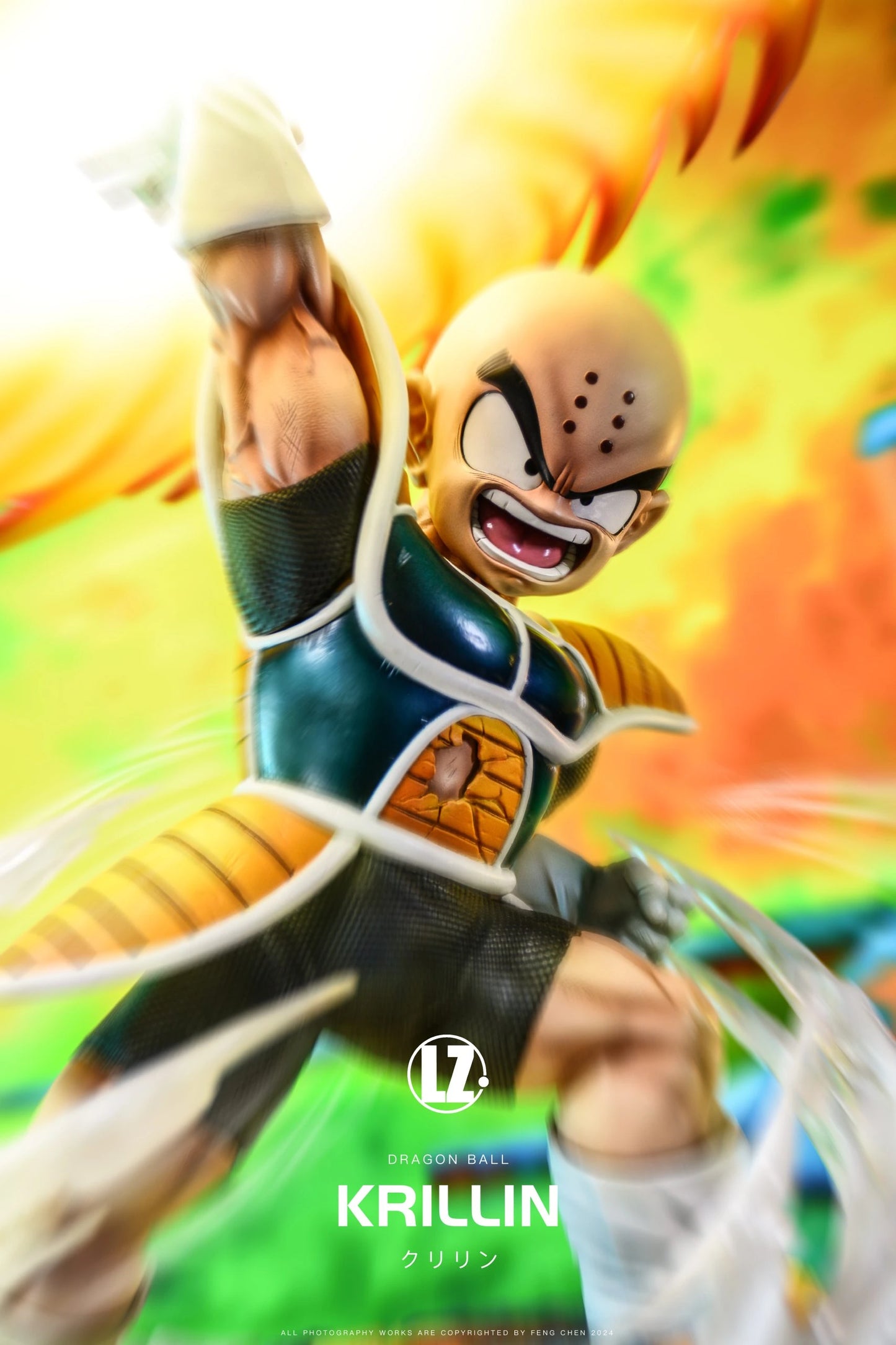 Preventa Resina Krillin Figura Dragon Ball LZ Estudio