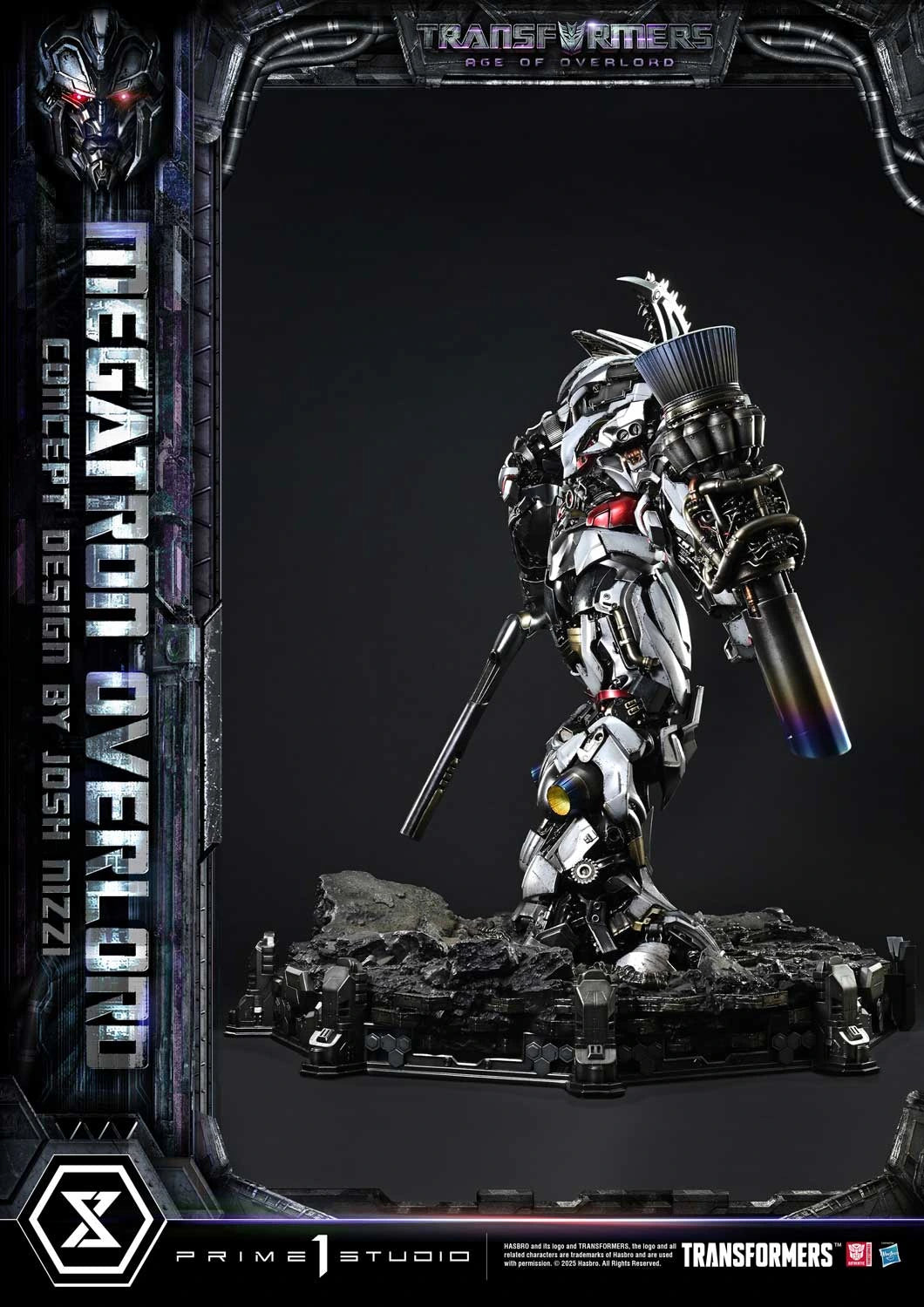 Preventa Resina Megatron Overlord Figura Transformers Generations I Prime 1 (Licencia) Estudio