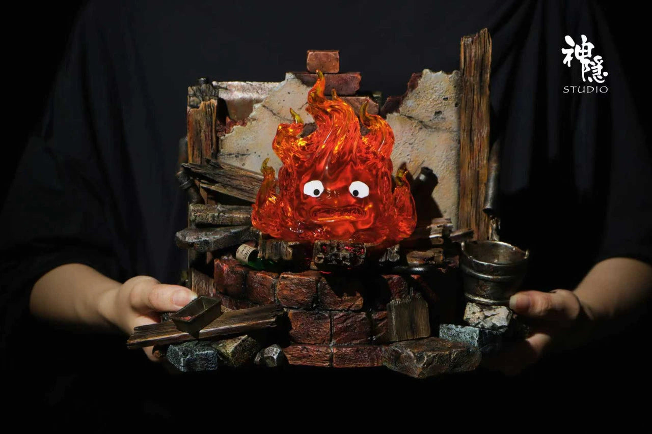Preventa Resina Calcifer Figura El Increíble castillo vagabundo ShenYin Estudio