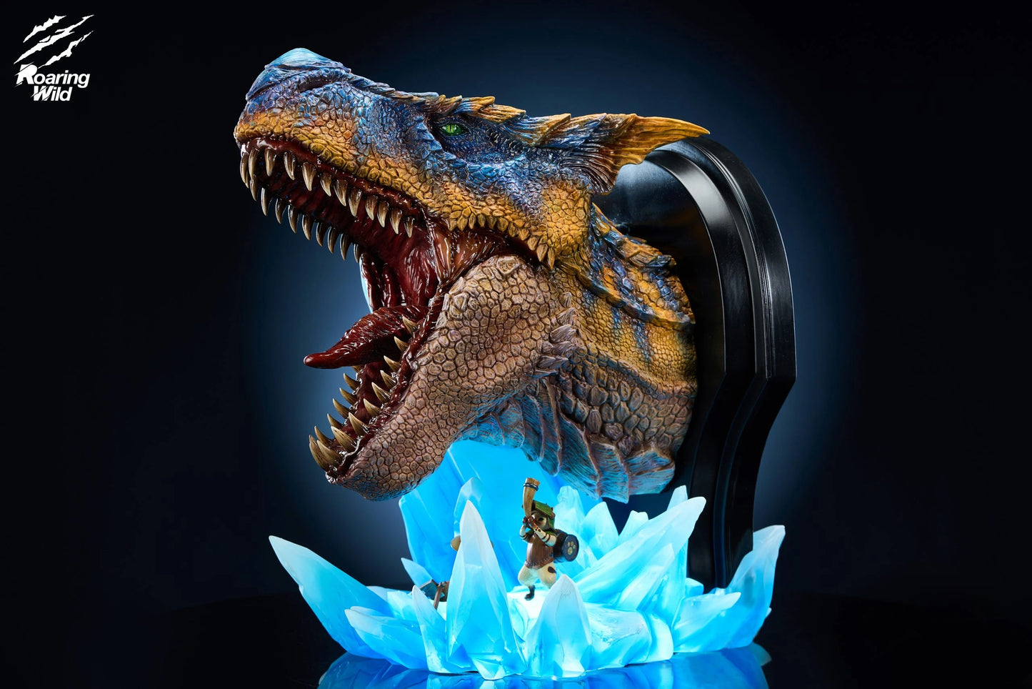 Preventa Resina Tigrex Figura Monster Hunter Roaring Wild Estudio