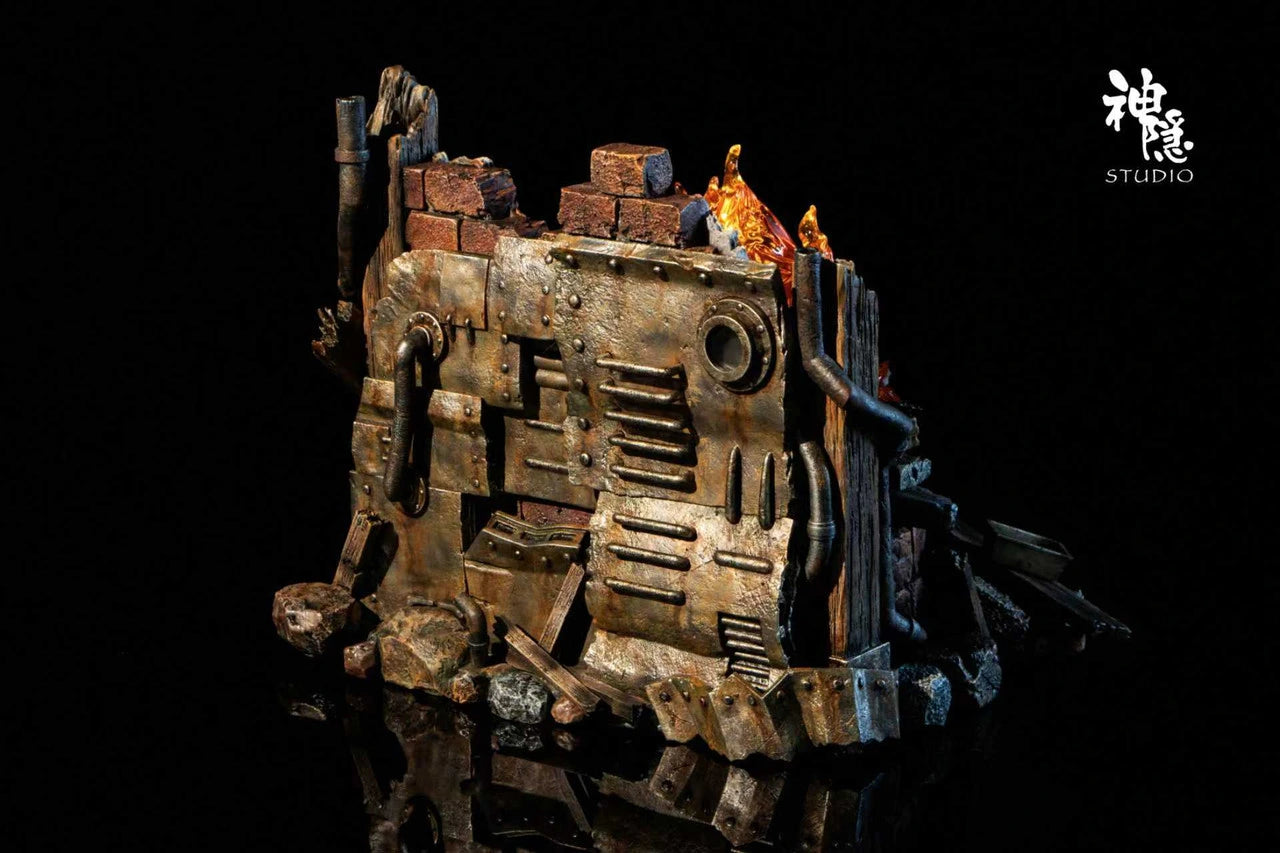 Preventa Resina Calcifer Figura El Increíble castillo vagabundo ShenYin Estudio