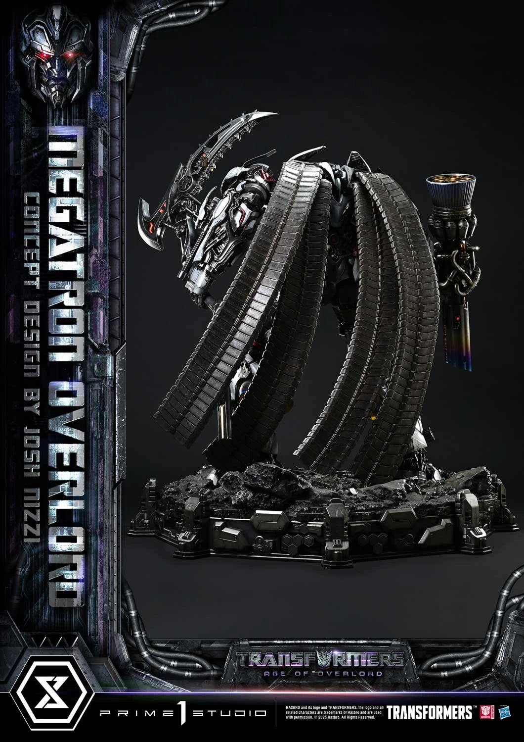Preventa Resina Megatron Overlord Figura Transformers Generations I Prime 1 (Licencia) Estudio