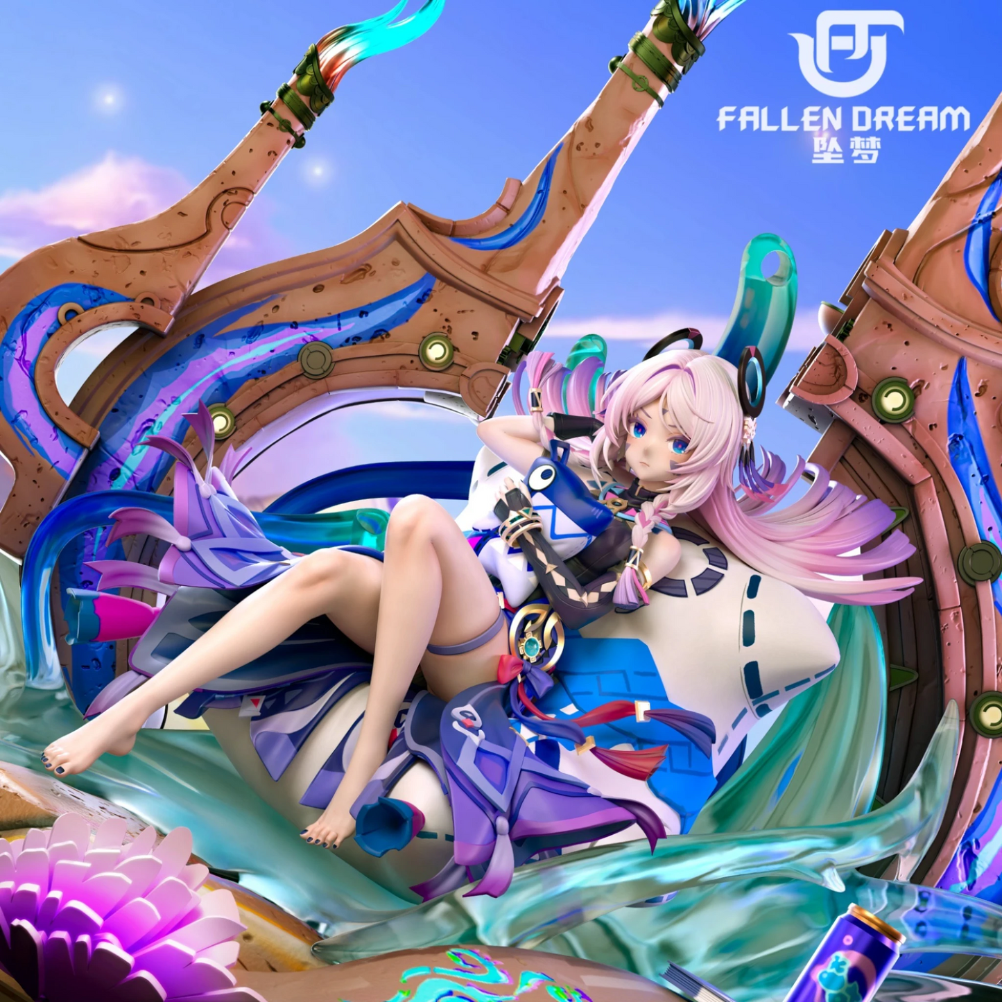 Preventa Resina Citlali Figura Genshin Impact Fallen Dream Estudio