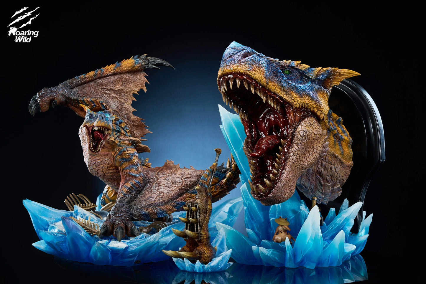 Preventa Resina Tigrex Figura Monster Hunter Roaring Wild Estudio