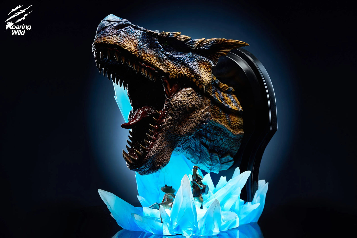 Preventa Resina Tigrex Figura Monster Hunter Roaring Wild Estudio