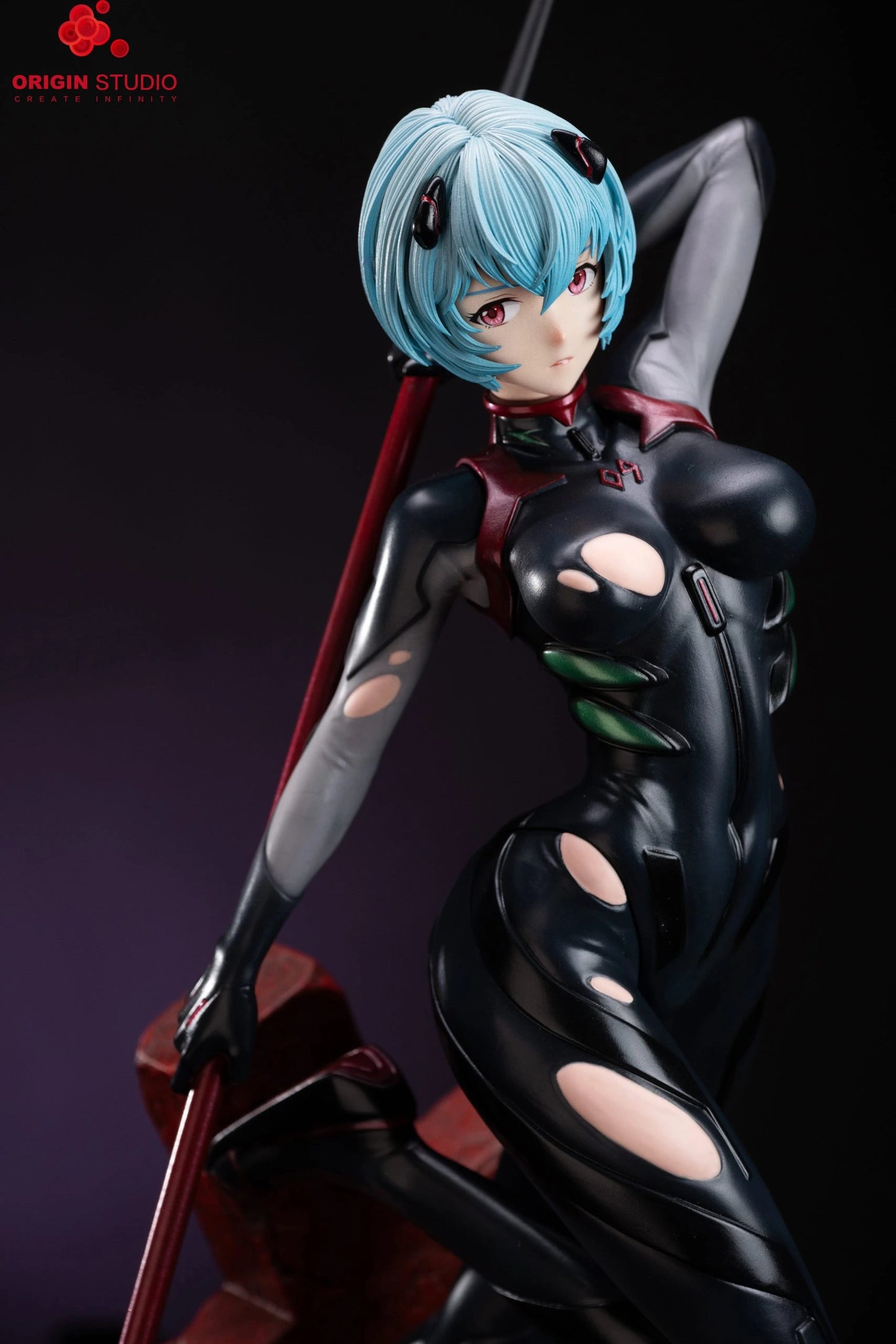 Preventa Resina Ayanami Rei Figura Evangelion Origin Estudio