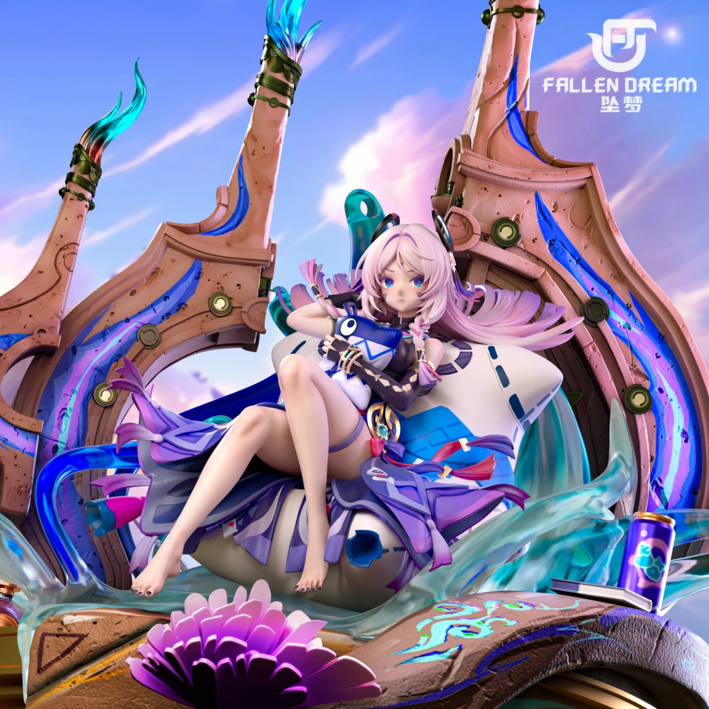 Preventa Resina Citlali Figura Genshin Impact Fallen Dream Estudio