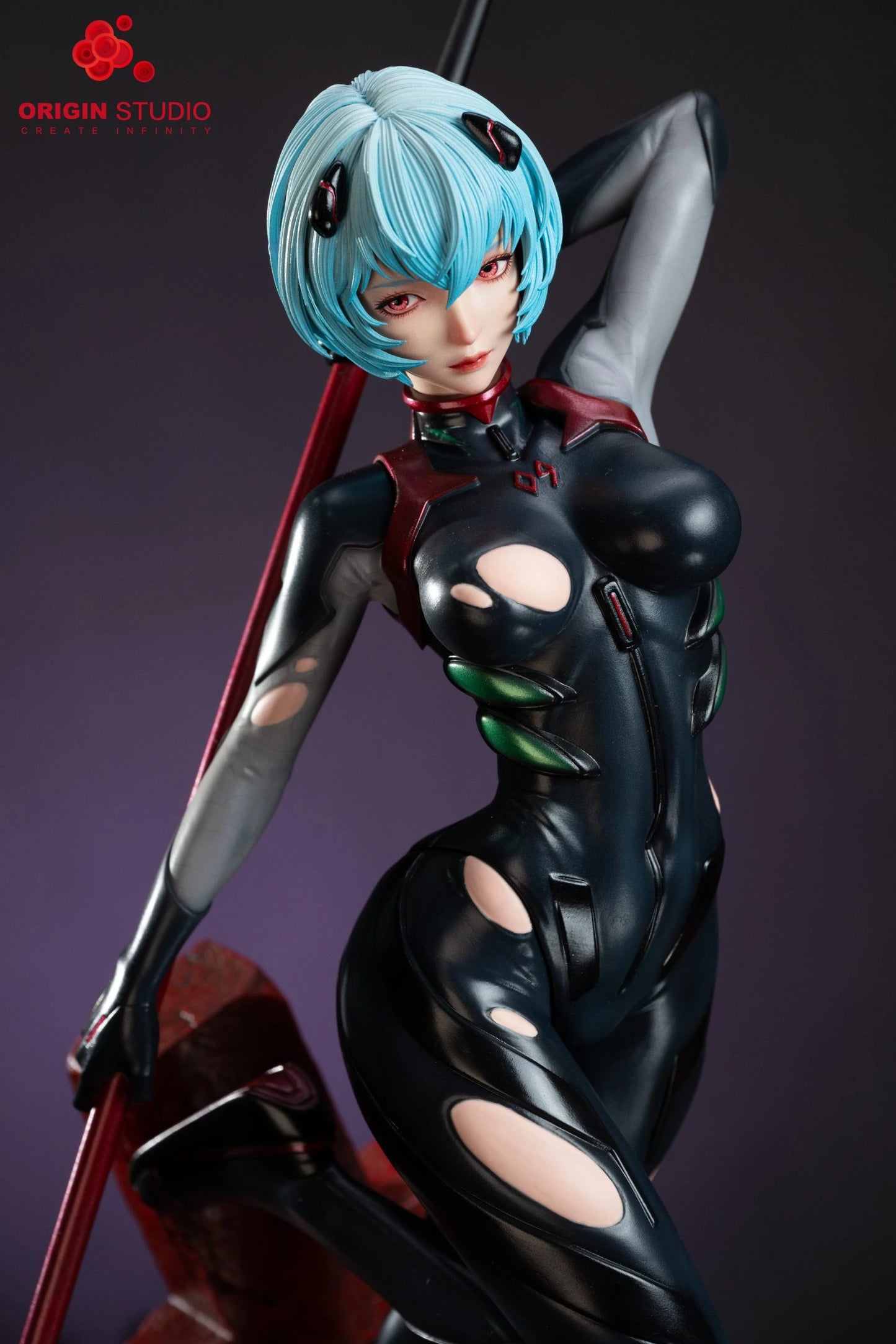 Preventa Resina Ayanami Rei Figura Evangelion Origin Estudio