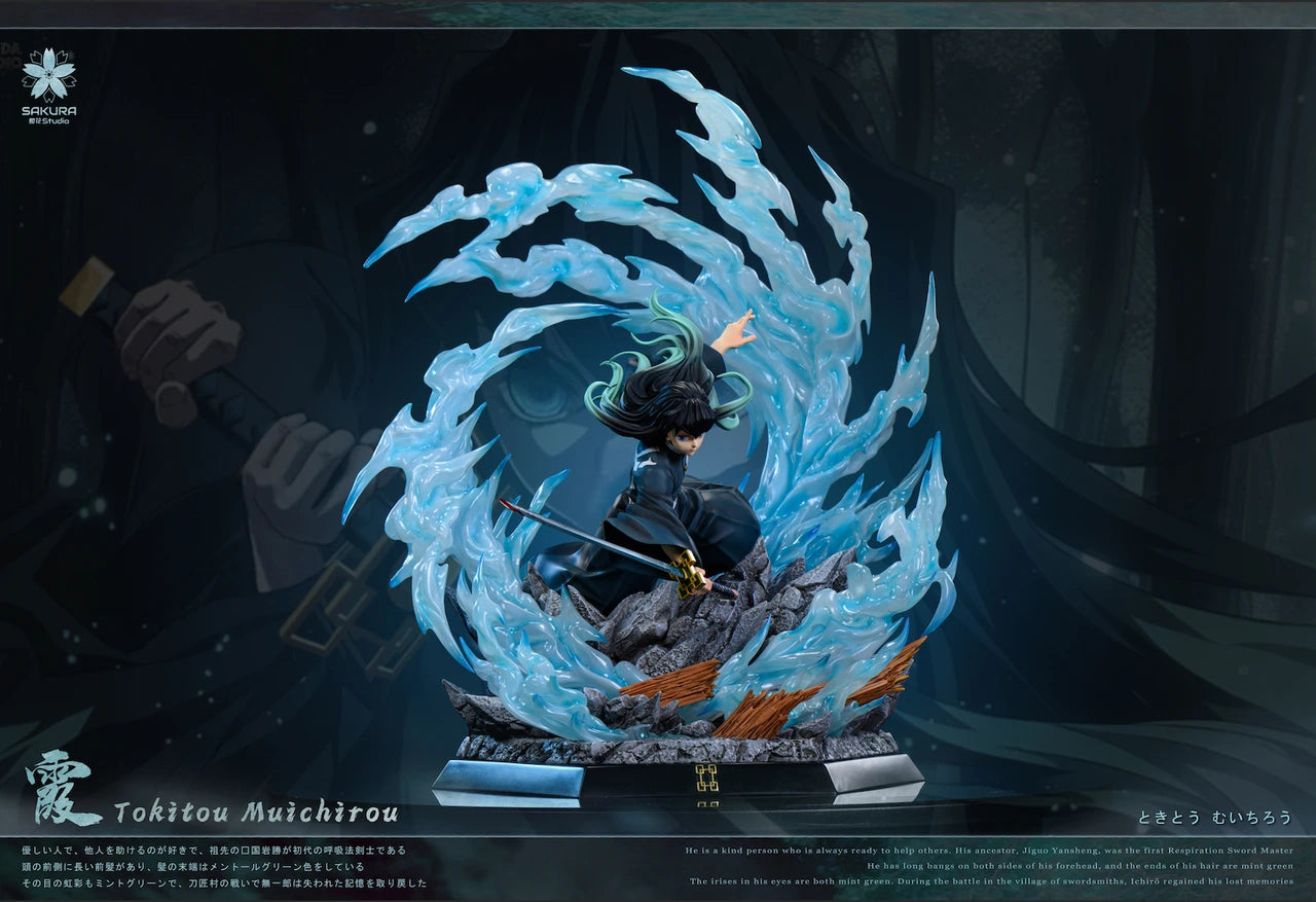 Preventa Resina Tokitou Muichirou Figura Demon Slayer Sakura Estudio