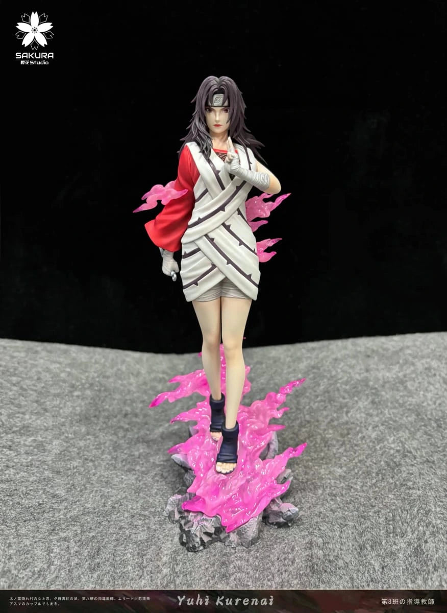 Preventa Resina Asuma & Kunerai Figura Naruto Sakura Estudio