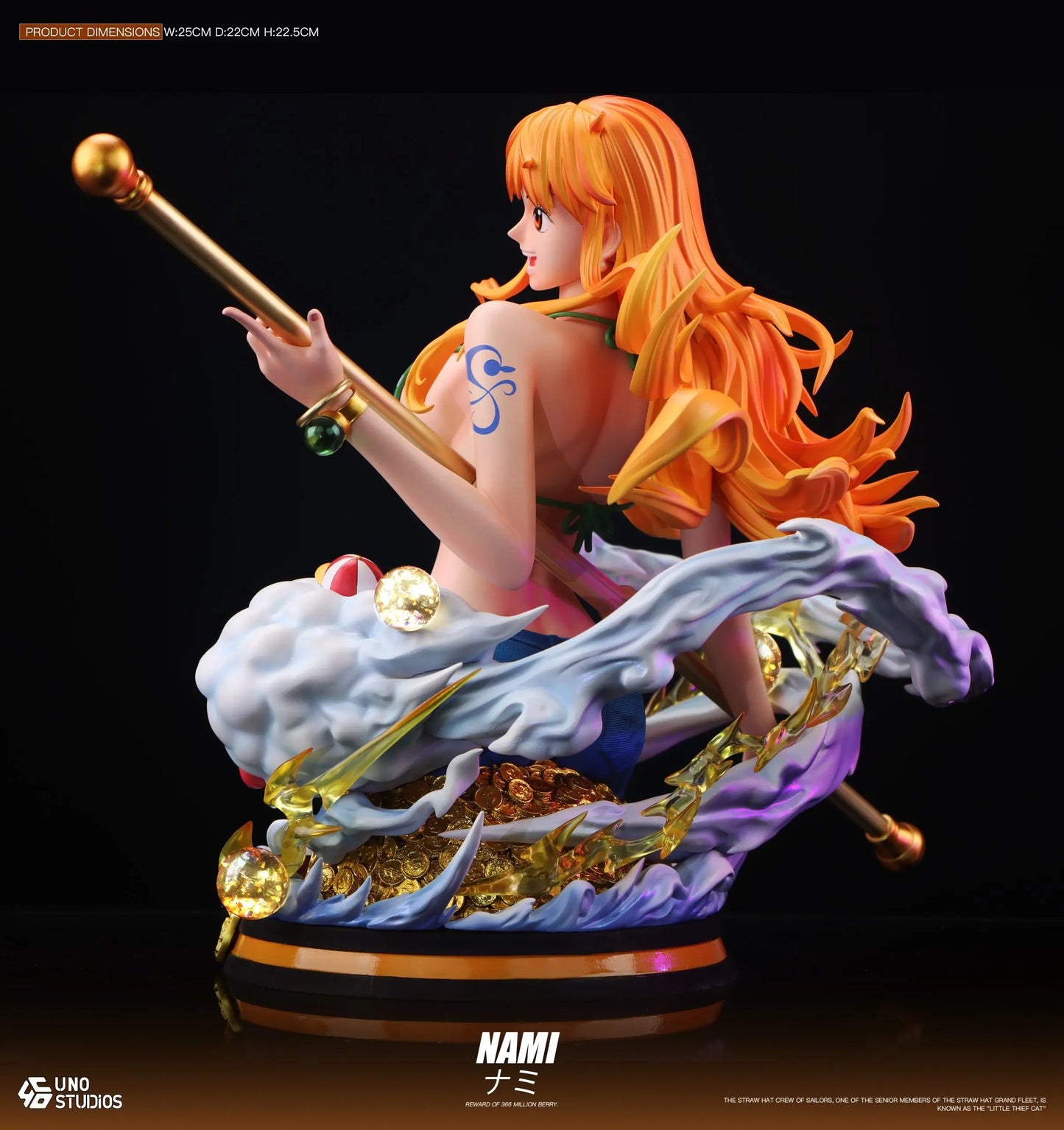 Preventa Resina Nami Figura One Piece UNO Estudio