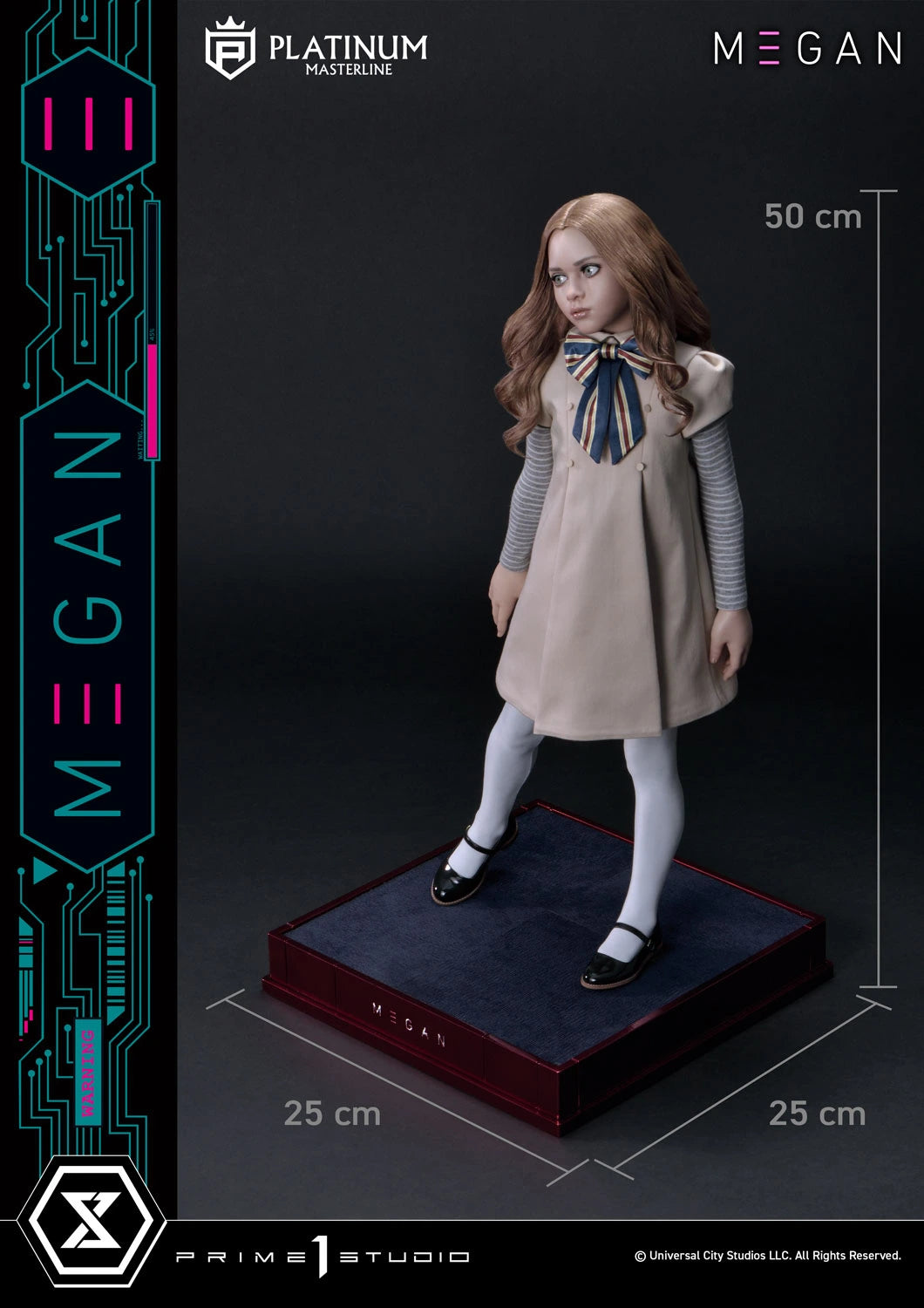 Preventa Resina M3GAN Figura Megan Prime 1 (Licencia) Estudio