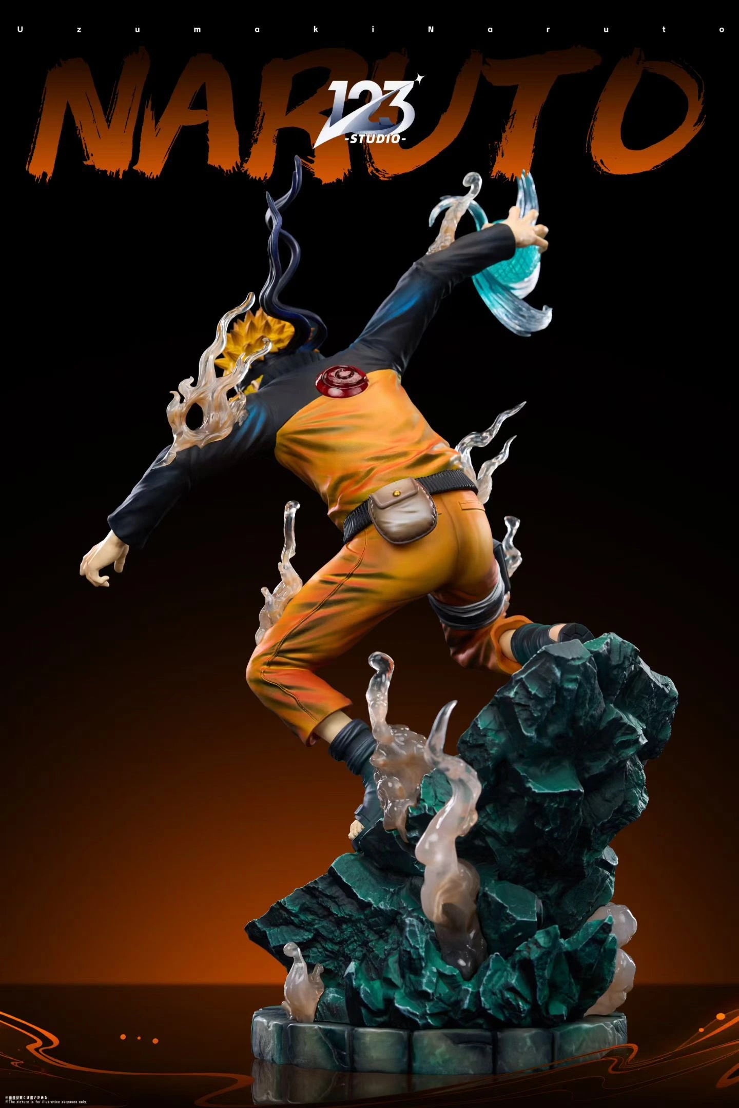 Preventa Resina Naruto Figura Naruto 123 Studio Estudio