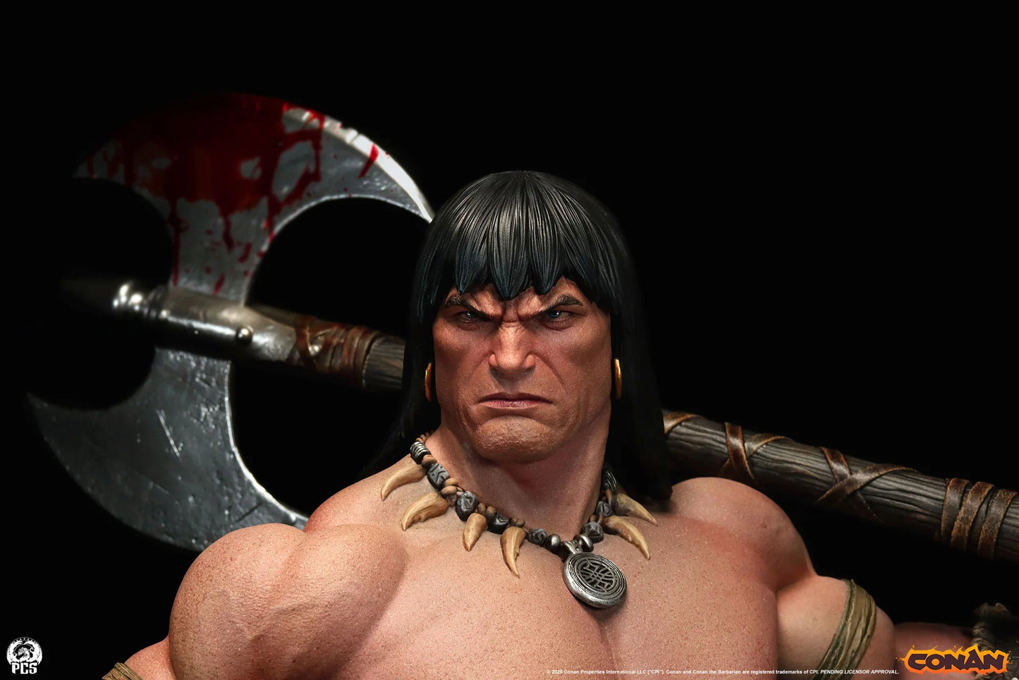 Preventa Resina Conan Figura Conan el Bárbaro PCS (Licencia) Estudio