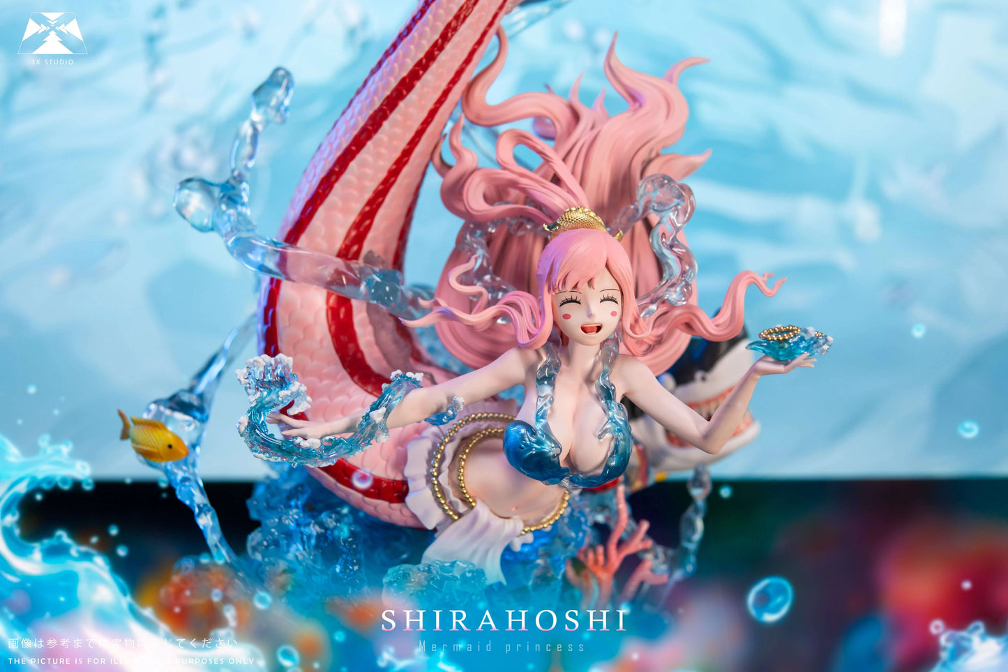 Preventa Resina Shirahoshi Figura One Piece 3X Estudio