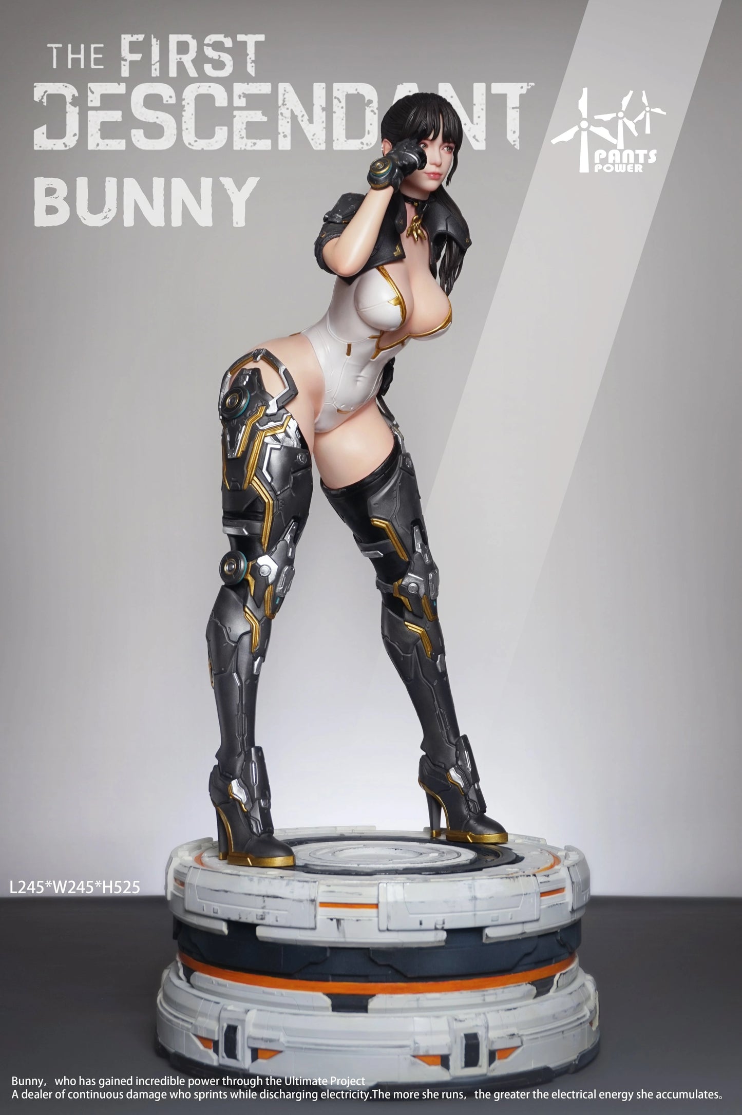 Preventa Resina Bunny Figura The First Descendant Pants Power Estudio