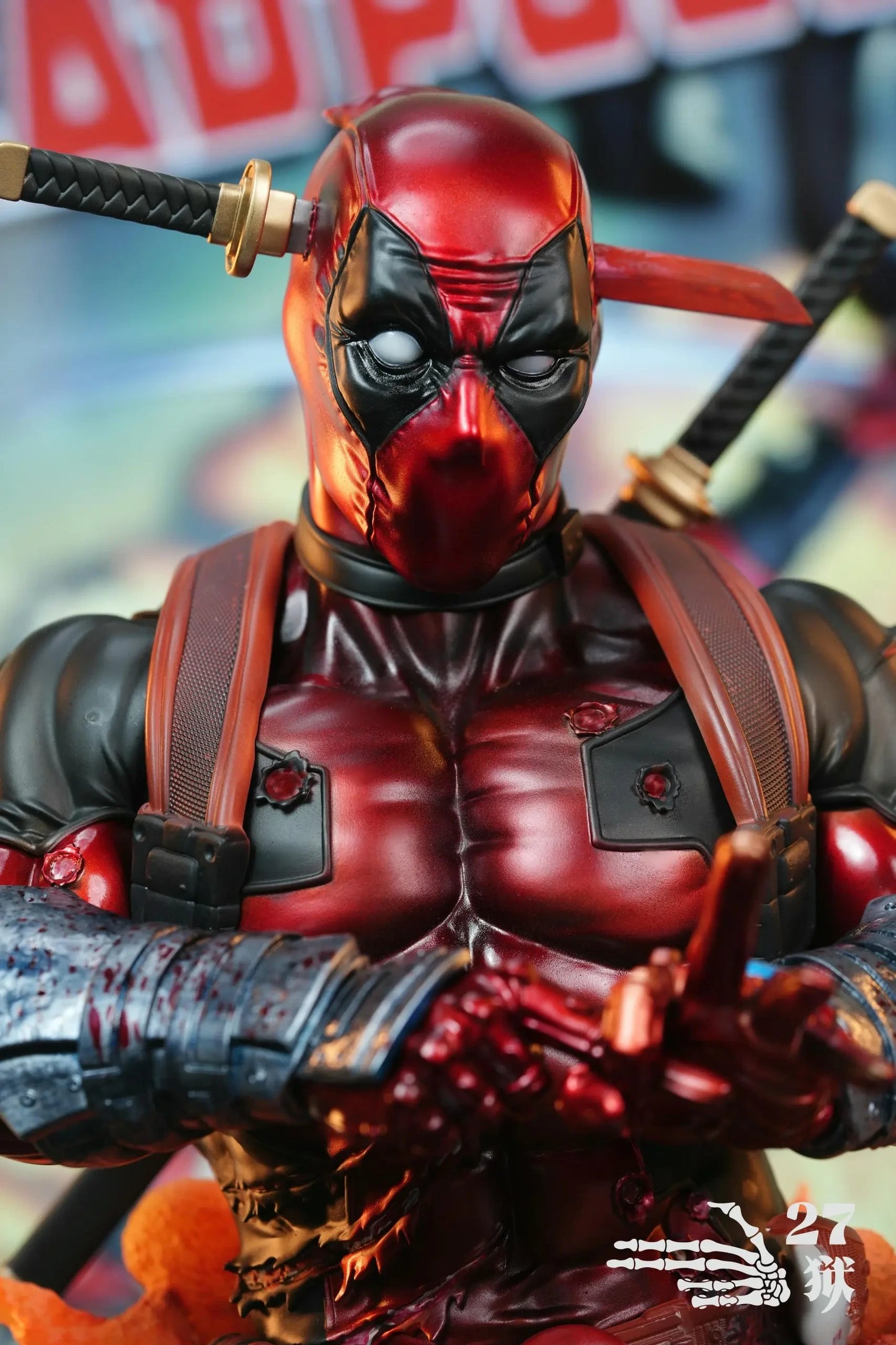 Preventa Resina Deadpool Figura Deadpool 27Abyss Estudio