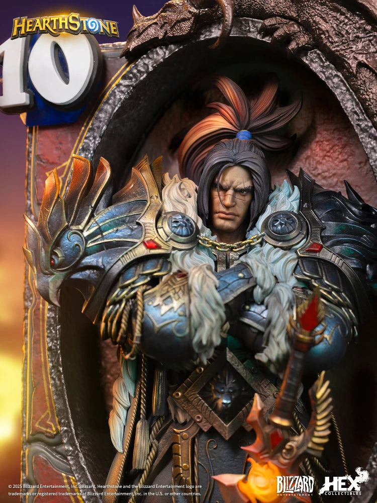 Preventa Resina Varian Wrynn Figura Hearthstone Hex Collectibles & Blizzard Entertainment (Licencia) Estudio