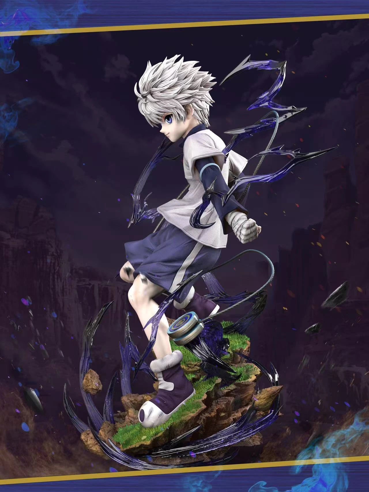 Preventa Resina Killua Zoldyck Figura Hunter x Hunter Hunter Fan Estudio