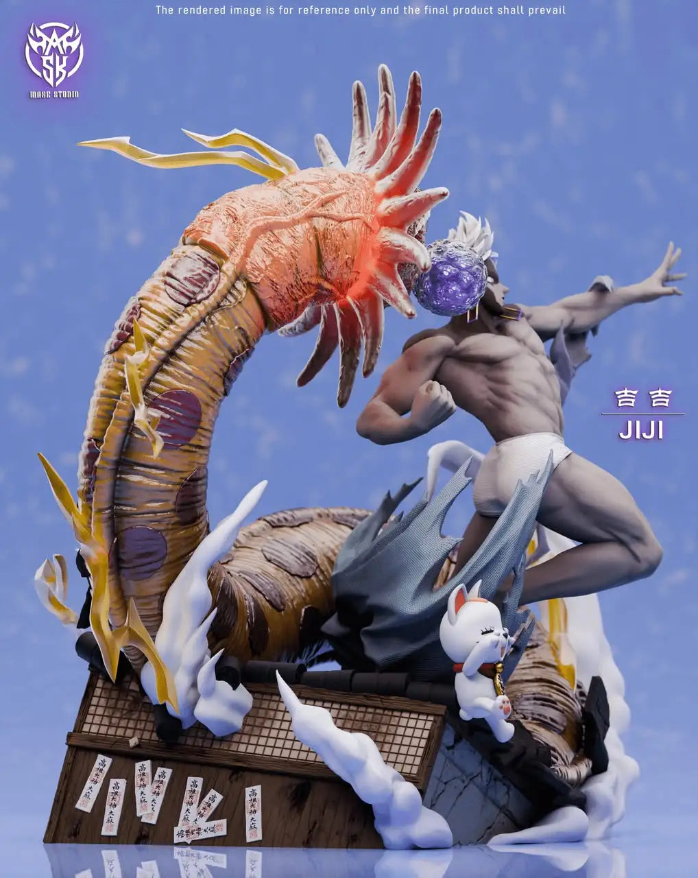 Preventa Resina Jiji Figura DanDaDan Mask Estudio