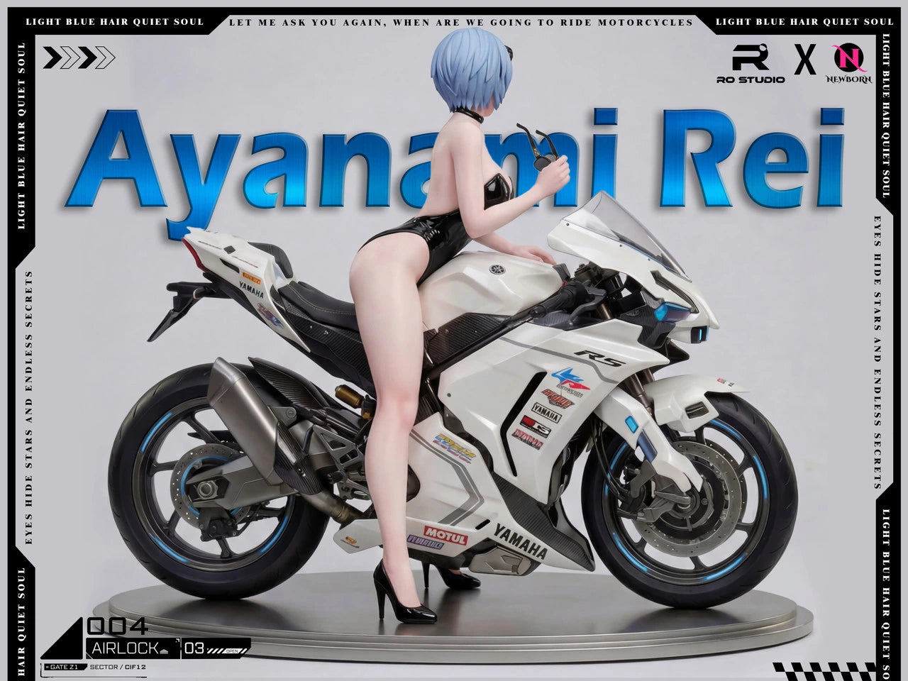 Preventa Resina Rei Ayanami Figura Evangelion RO & NewBorn Estudio