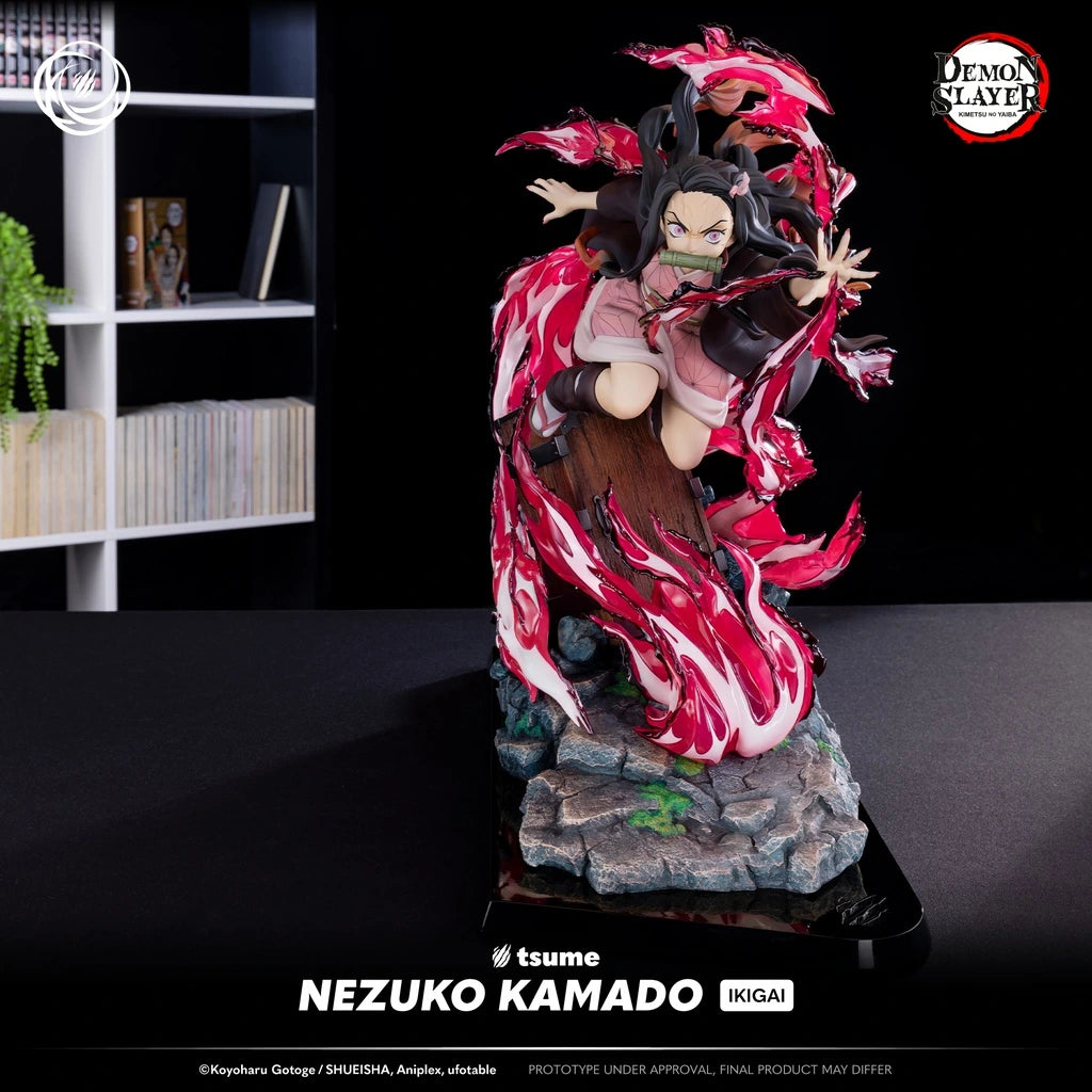 Preventa Resina Kamado Nezuko Figura Demon Slayer Tsume Art (Licencia) Estudio