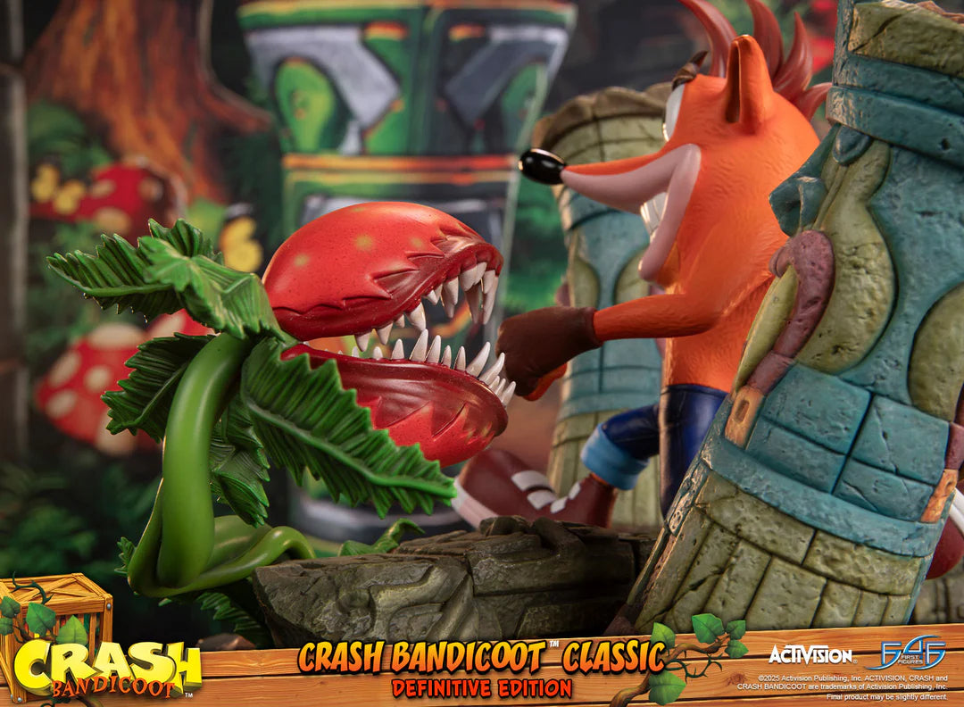Preventa Resina Crash Figura Crash Bandicoot First 4 Figures (Licencia) Estudio