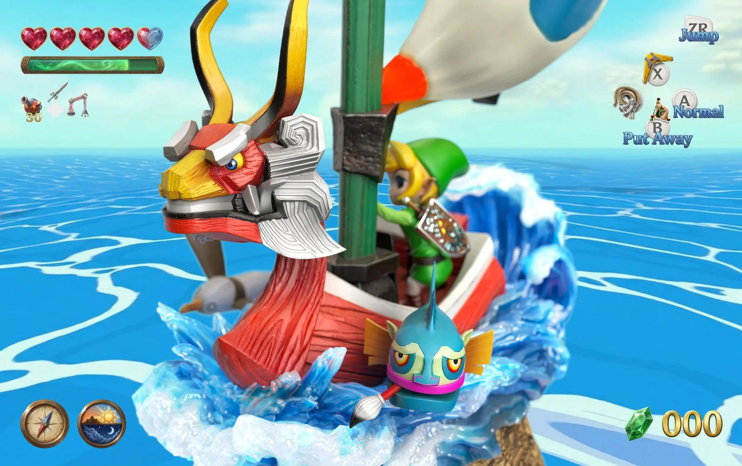 Preventa Resina King of Red Lions & Link Figura The Legend of Zelda Fibonacci Estudio