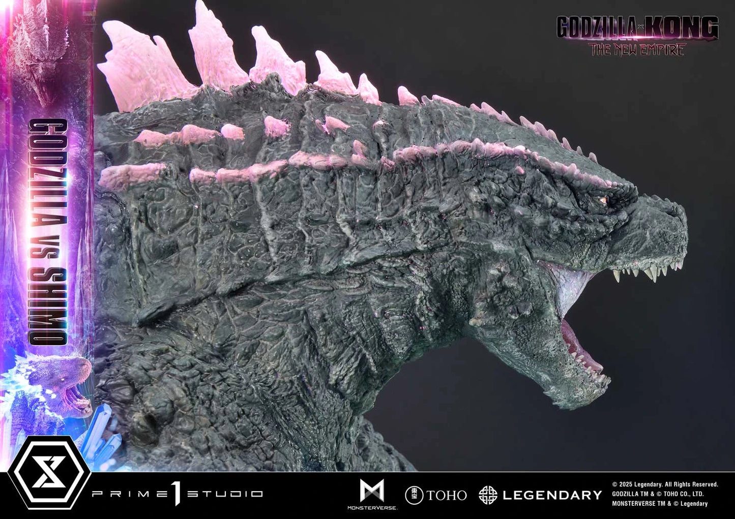 Preventa Resina Godzilla vs Shimo Figura Godzilla y Kong: El Nuevo Imperio Prime 1 (Licencia) Estudio