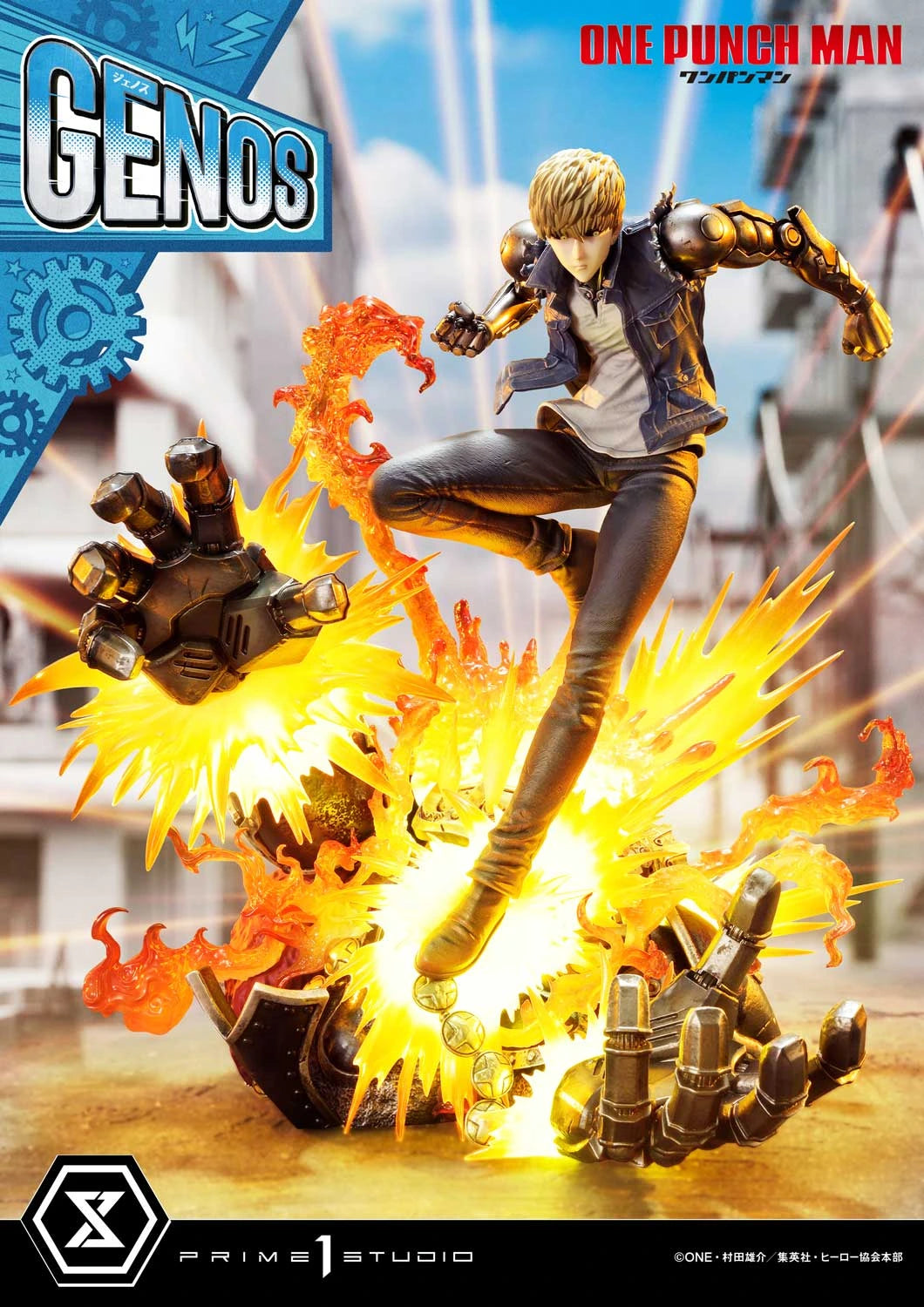 Preventa Resina Genos Figura One Punch-Man Prime 1 (Licencia) Estudio
