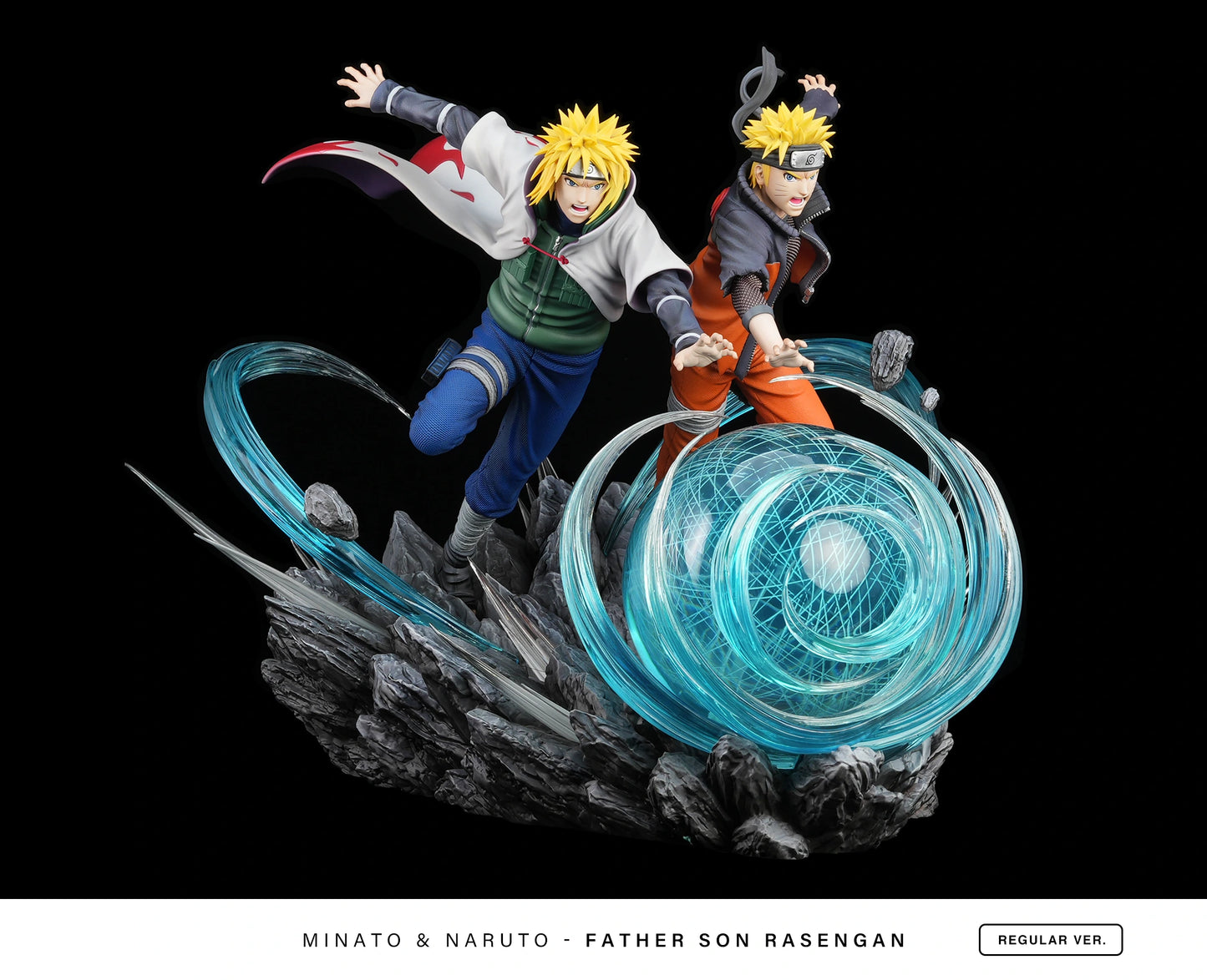 Preventa Resina Naruto & Minato Figura Naruto Chikara Studio Estudio