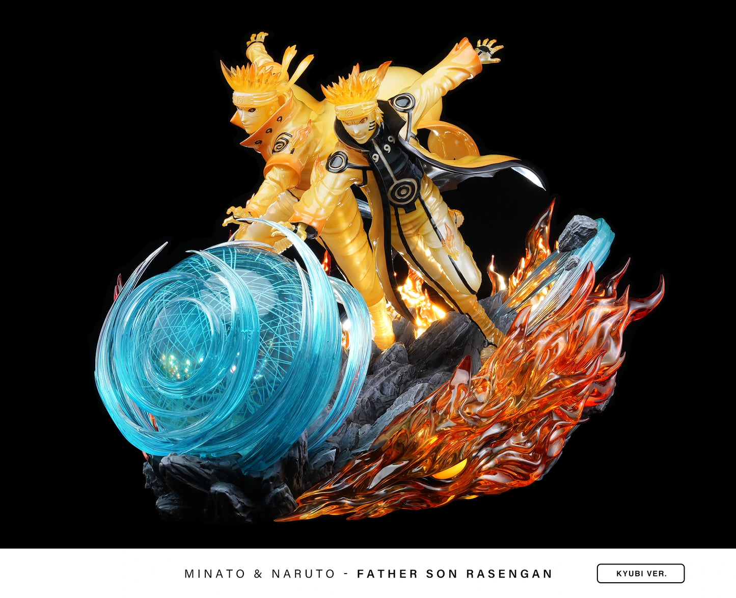 Preventa Resina Naruto & Minato Figura Naruto Chikara Studio Estudio