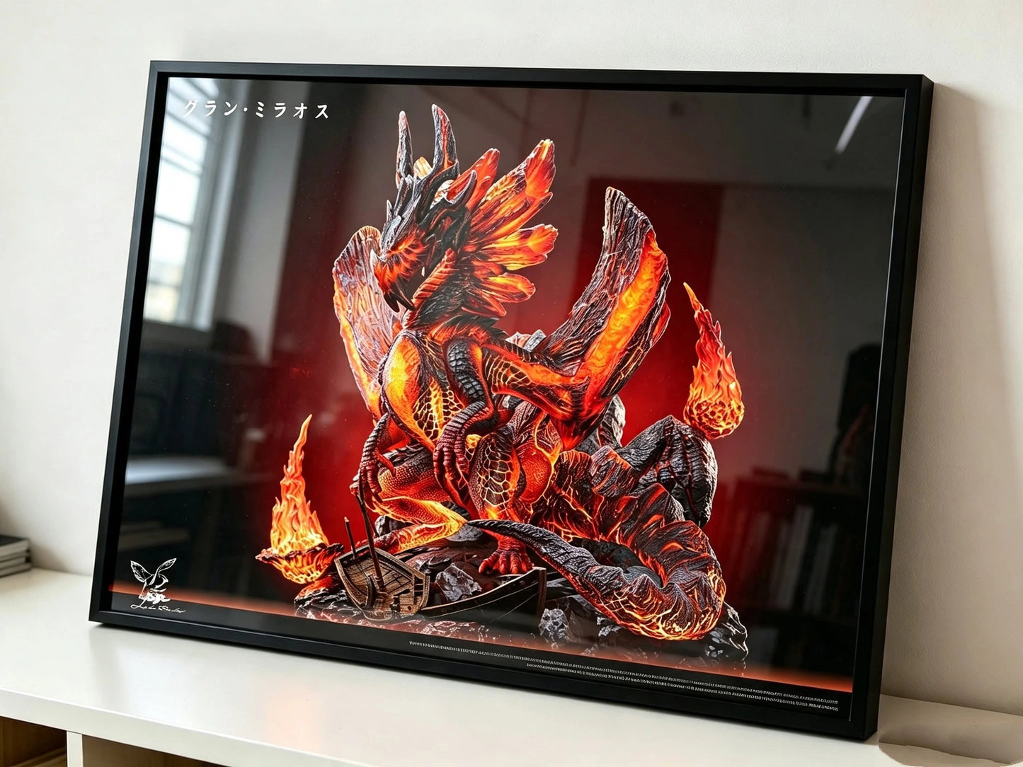 Preventa Resina Miralis Figura Monster Hunter Lark Estudio