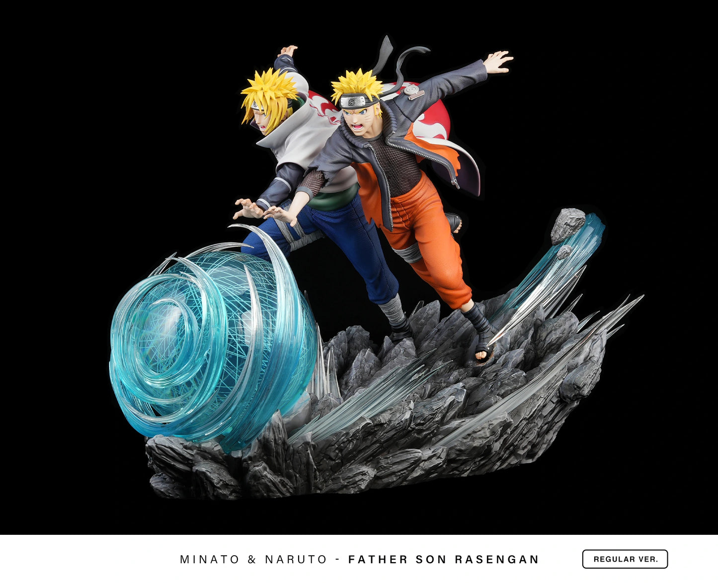 Preventa Resina Naruto & Minato Figura Naruto Chikara Studio Estudio