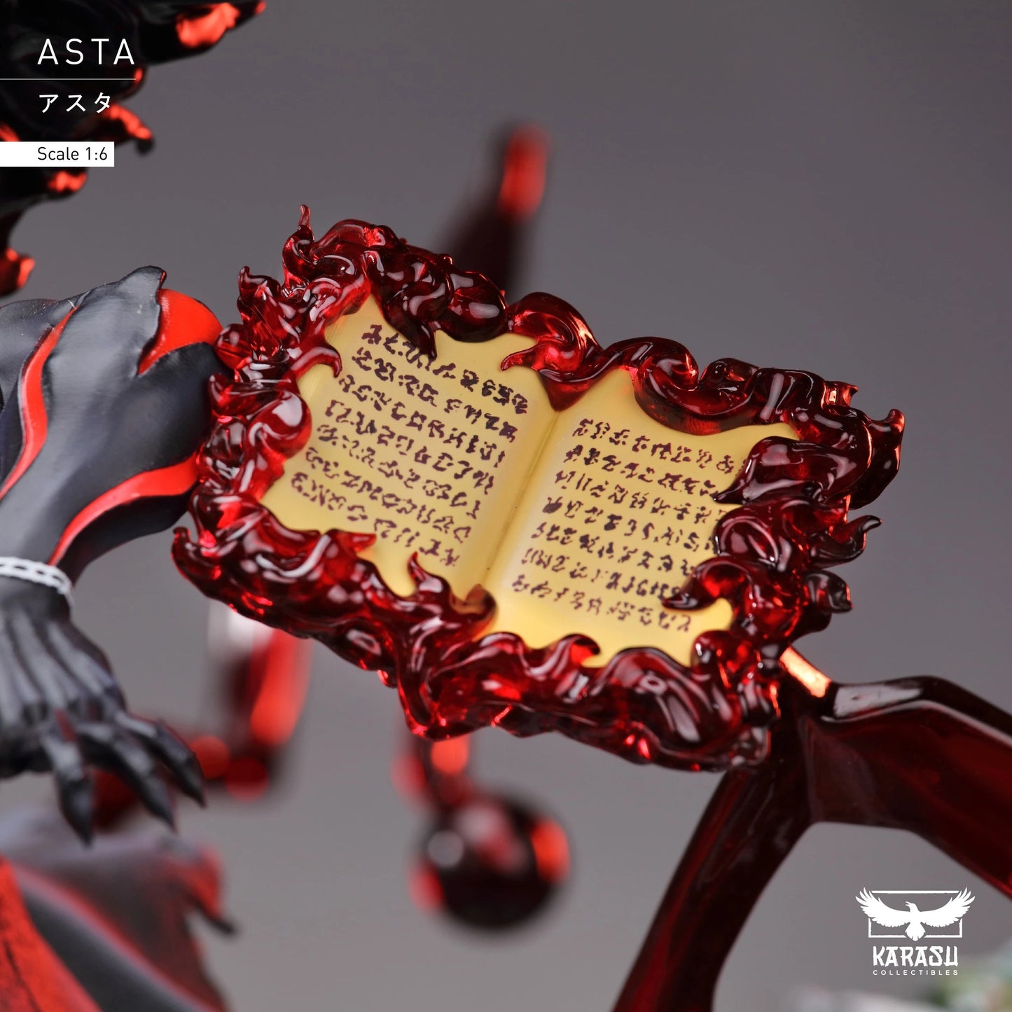 Preventa Resina Asta Figura Black Clover Karasu Estudio