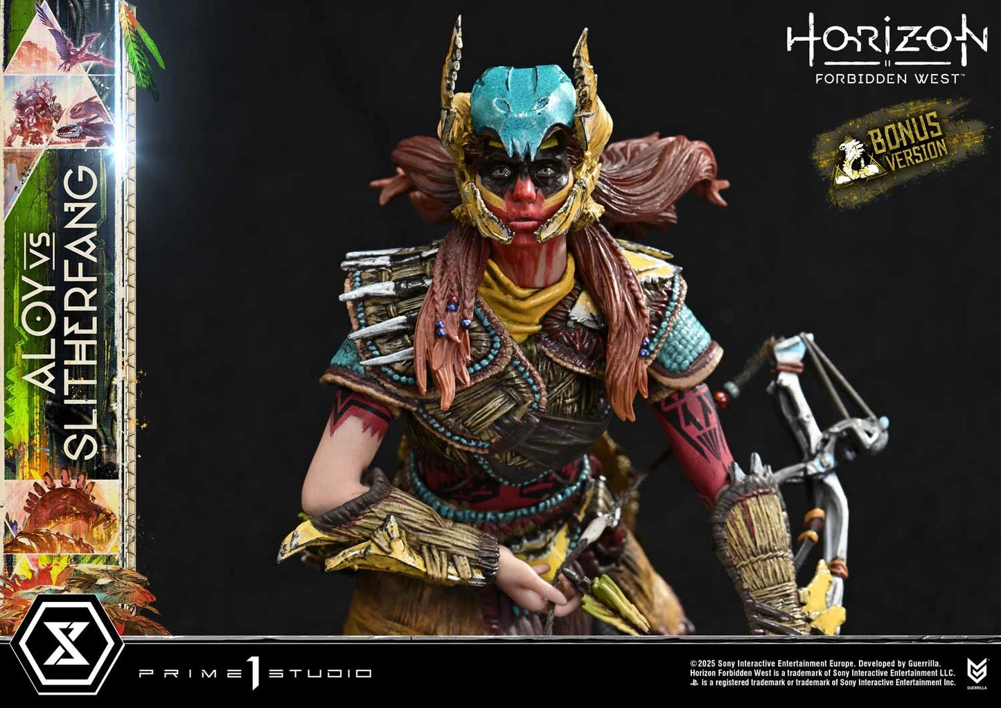 Preventa Resina Aloy vs. The Slitherfang Figura Horizon Forbidden West Prime 1 (Licencia) Estudio