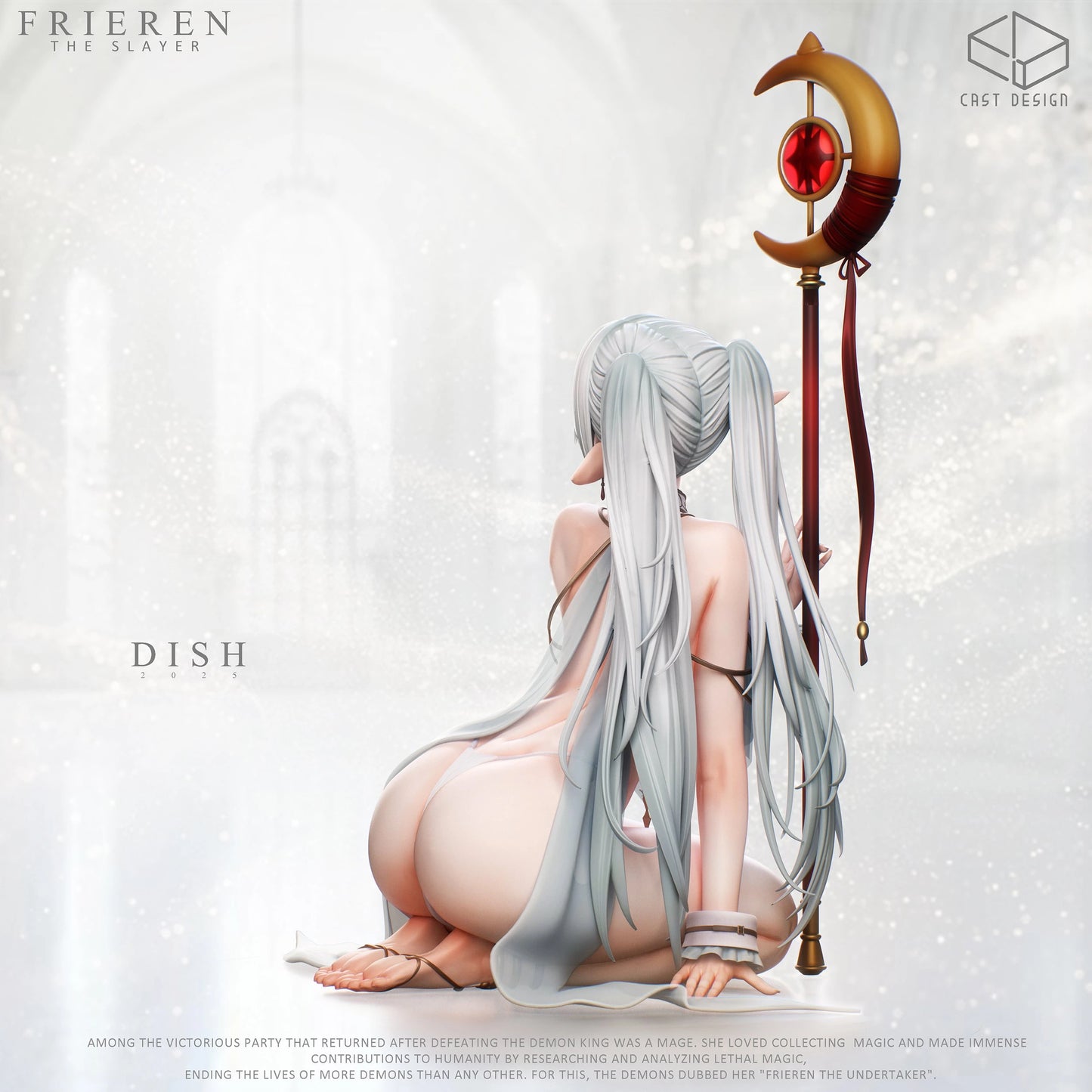 Preventa Resina Frieren Figura Frieren: Beyond Journey's End Cast Design & Dish Estudio