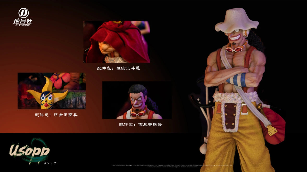 Preventa Resina Ussop Figura One Piece Di Tai She Estudio