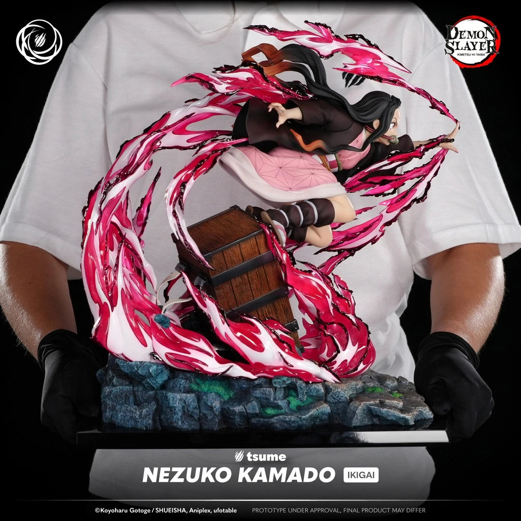 Preventa Resina Kamado Nezuko Figura Demon Slayer Tsume Art (Licencia) Estudio