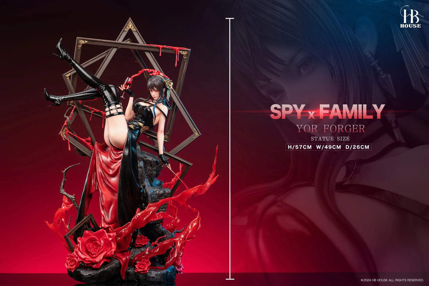 Preventa Resina Yor Forger Figura Spy x Family HB House Estudio