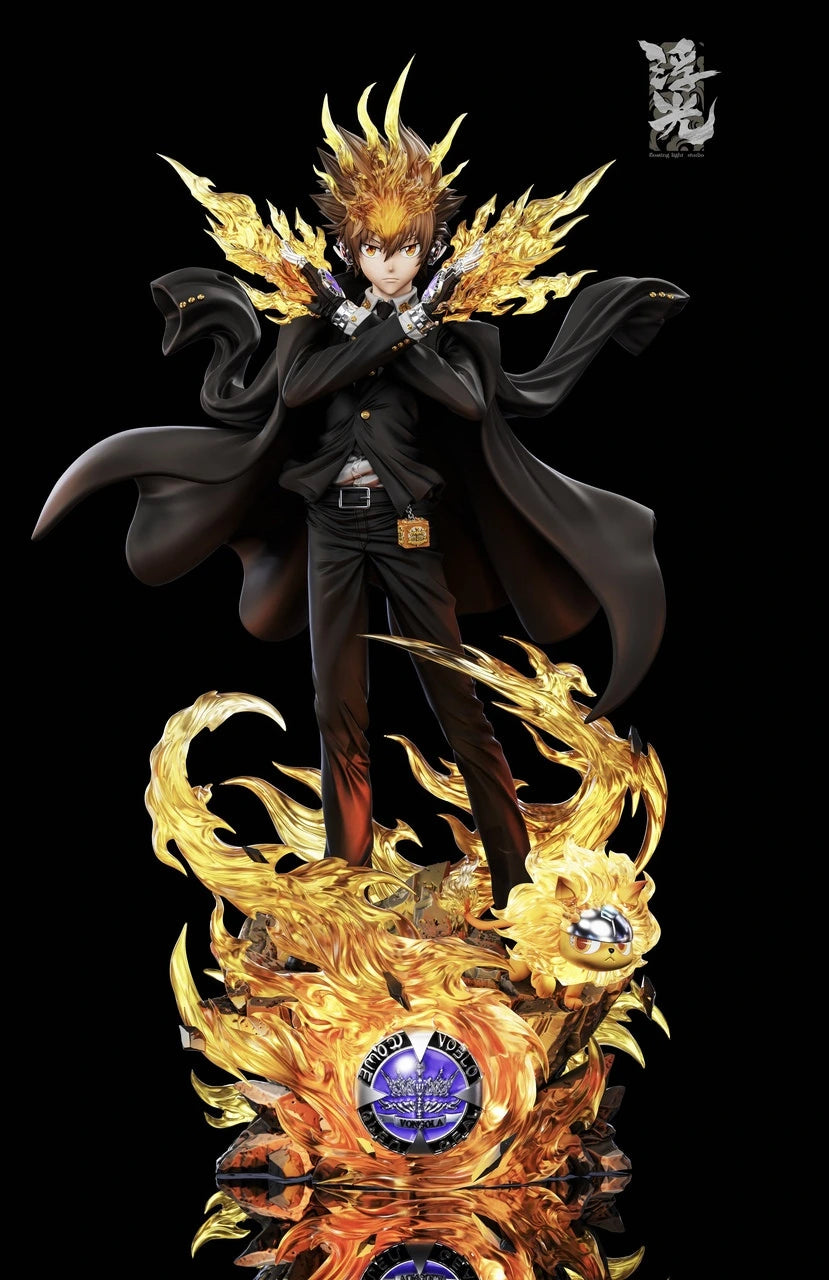 Preventa Resina Tsunayoshi Sawada Figura Katekyo Hitman Reborn! Floating Light Estudio