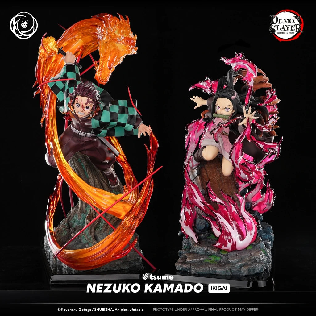 Preventa Resina Kamado Nezuko Figura Demon Slayer Tsume Art (Licencia) Estudio