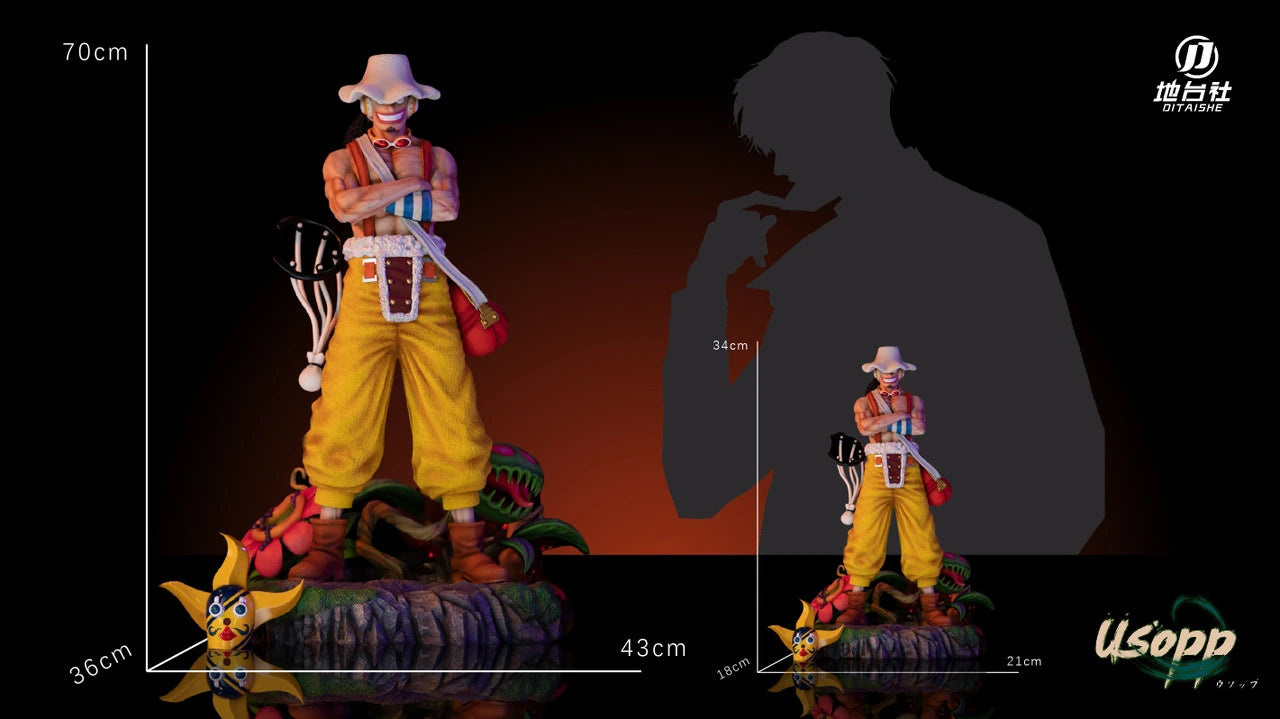 Preventa Resina Ussop Figura One Piece Di Tai She Estudio