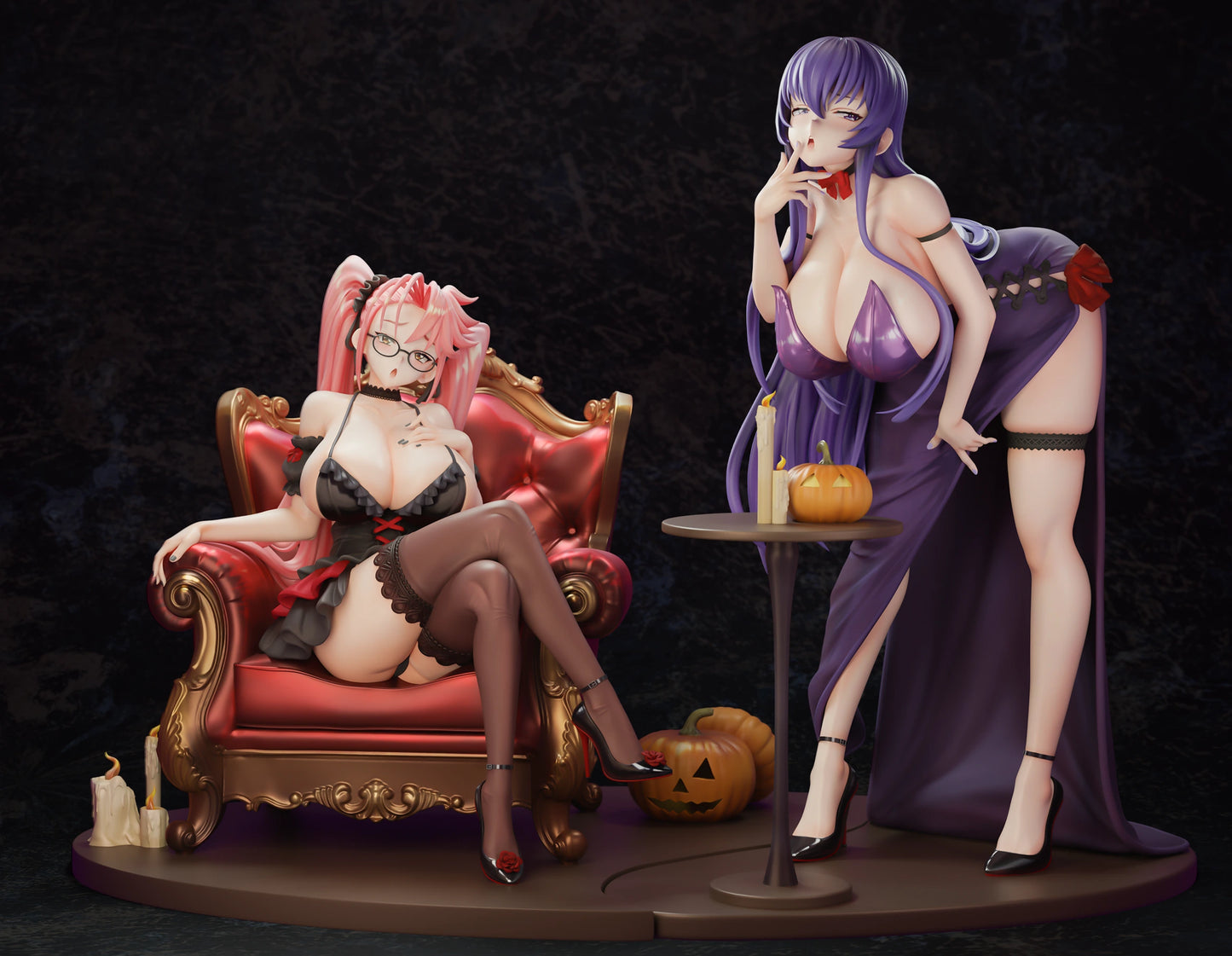 Preventa Resina Busujima Saeko Figura Highschool of the Dead Green Tea Estudio